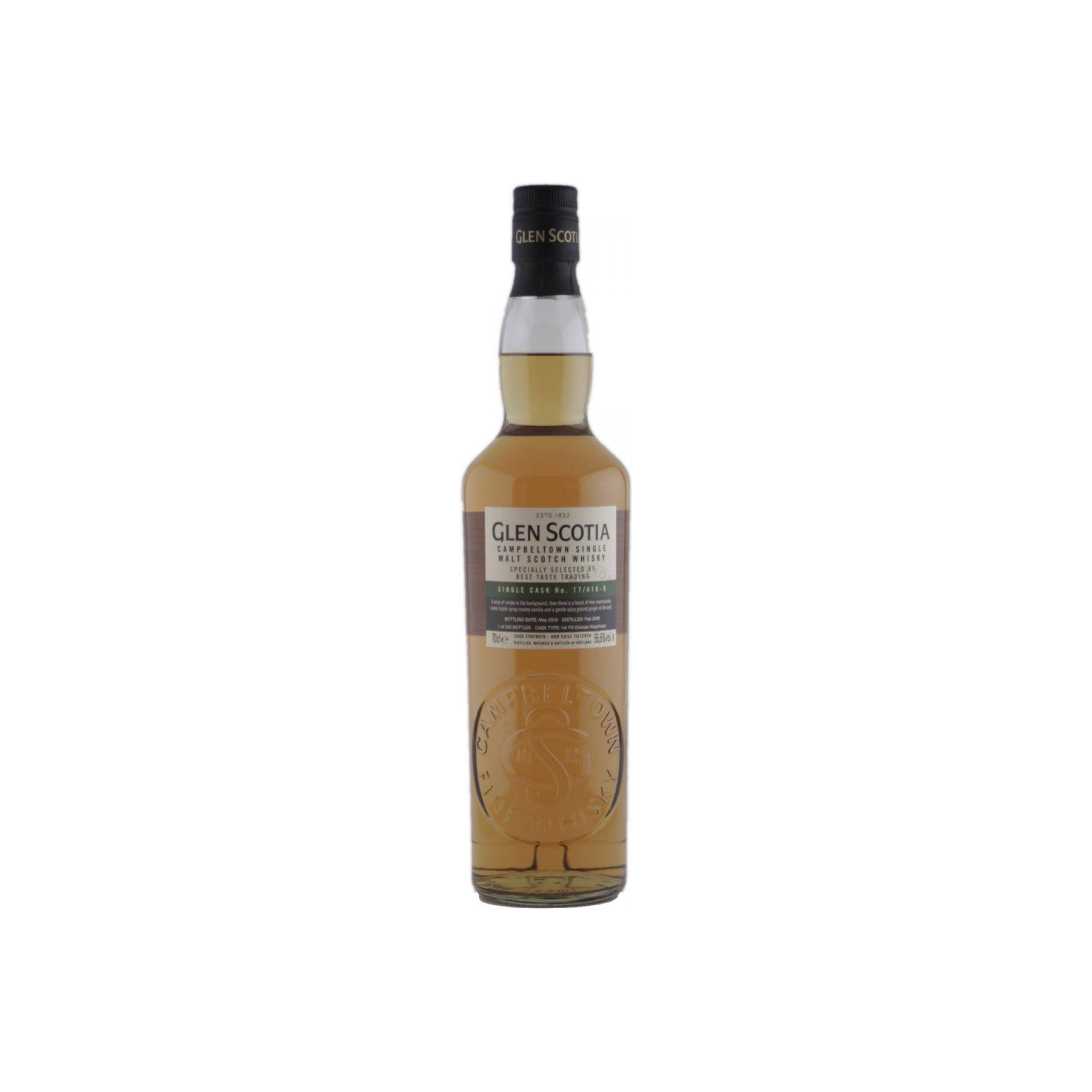 Glen Scotia Single Cask 2008 10 Years Single Malt Whisky 3