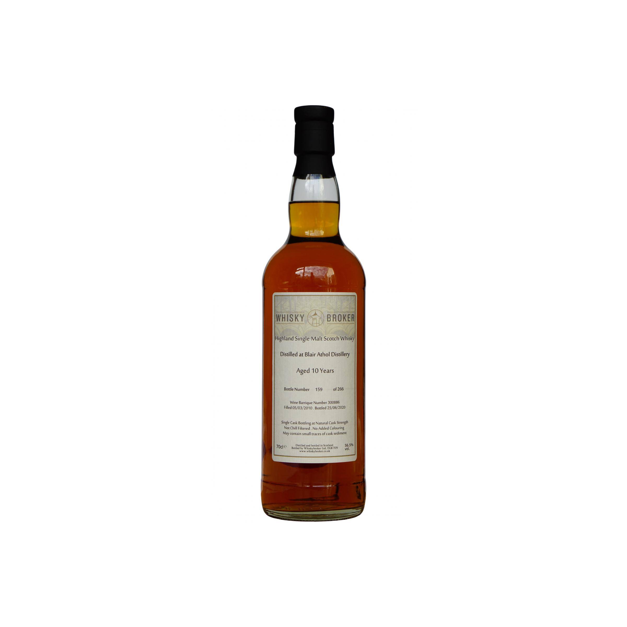 Blair Athol 2010 10 Years Single Malt Whisky