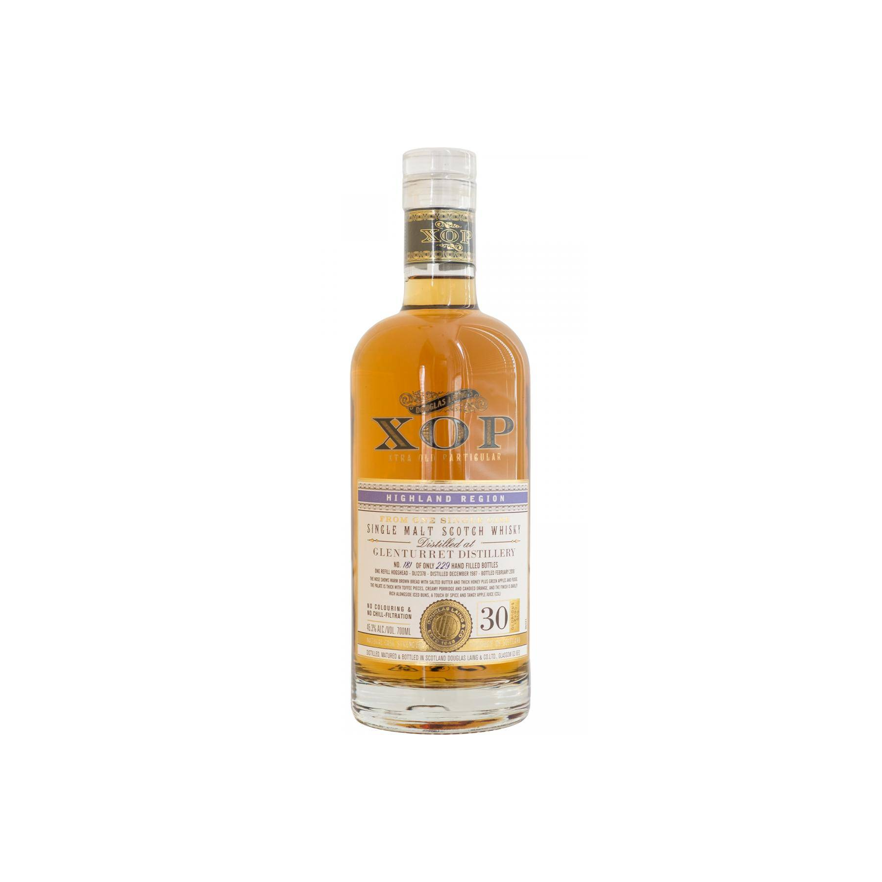 The Glenturret 1987 30 Years Single Malt Whisky
