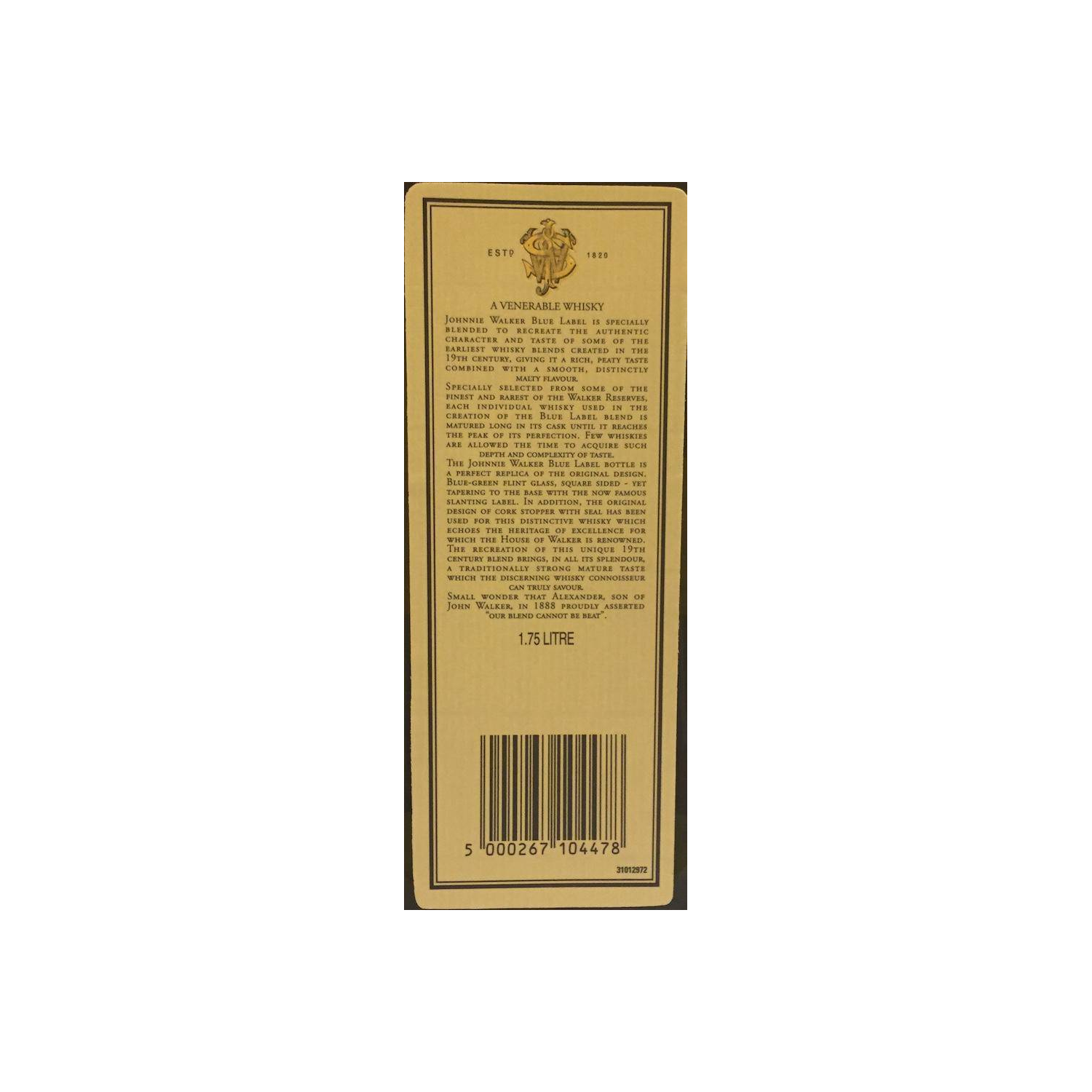 Johnnie Walker Blended Whisky 2