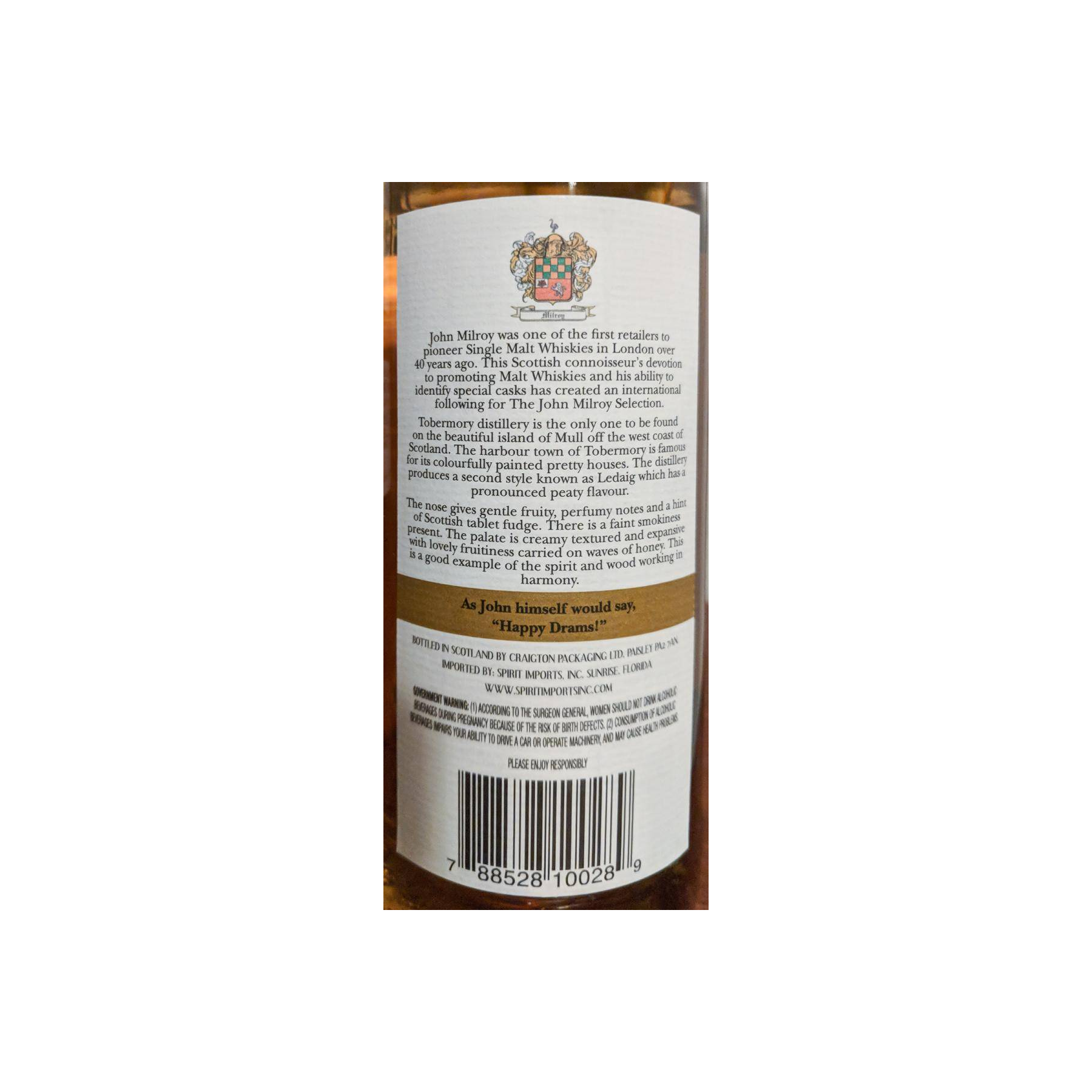 Tobermory 2008 8 Years Single Malt Whisky 3