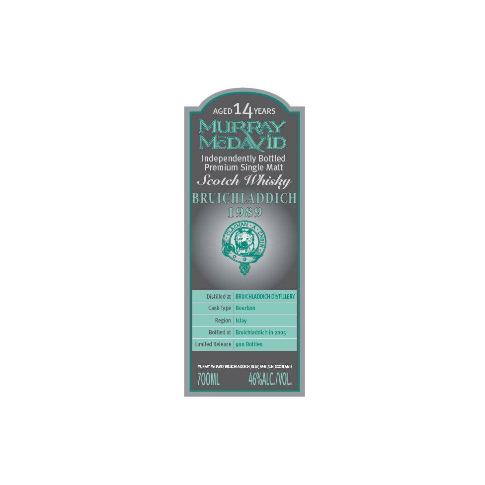 Bruichladdich 1989 14 Years Single Malt Whisky 2