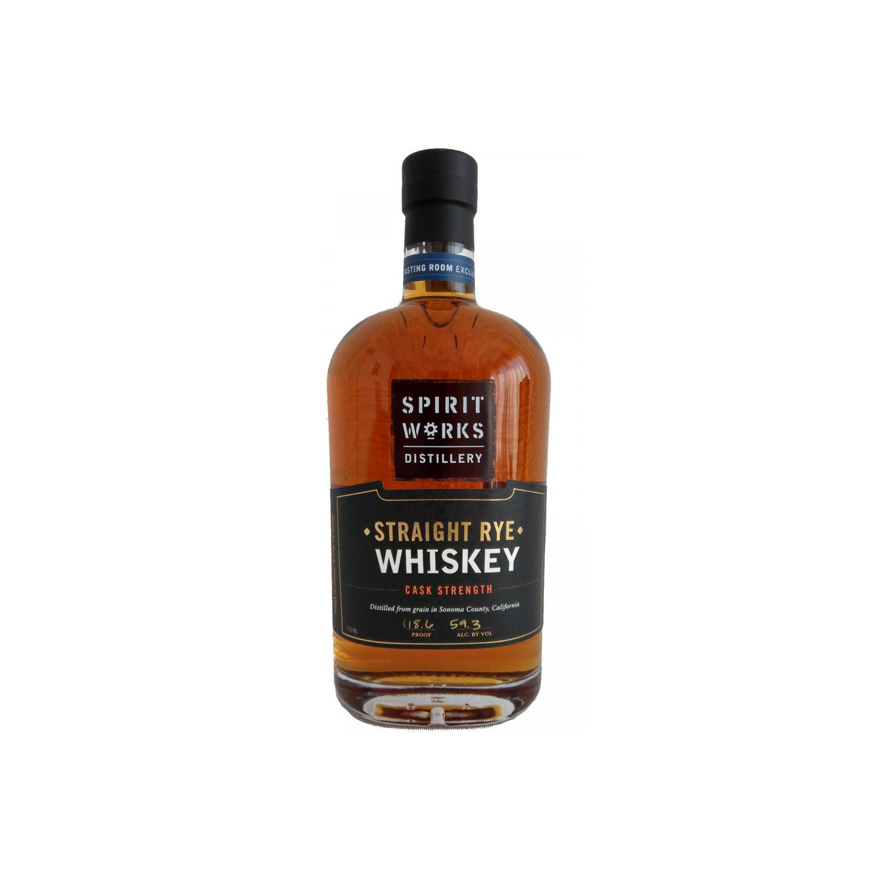 Spirit Works Straight Rye Whiskey