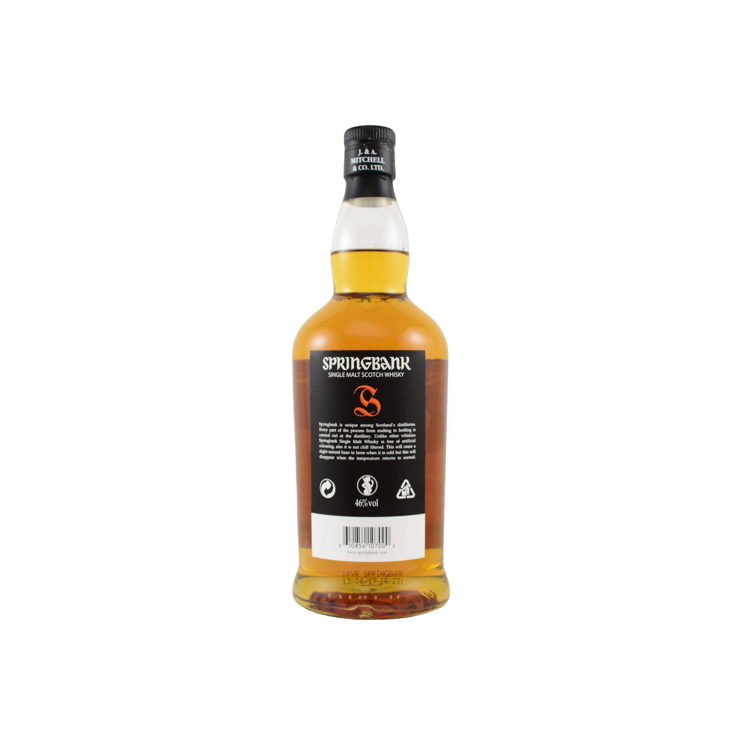 Springbank 10 Years Single Malt Whisky 2