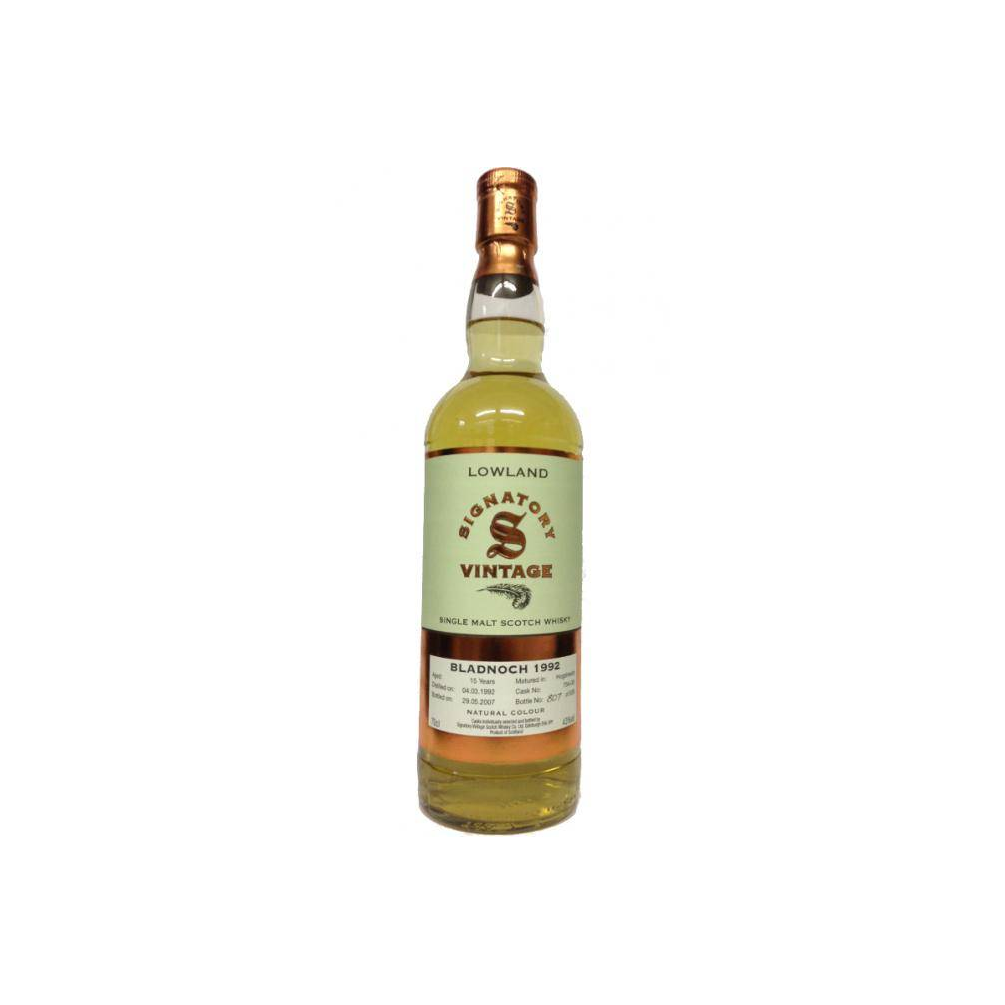 Bladnoch Vintage Collection 1992 15 Years Single Malt Whisky