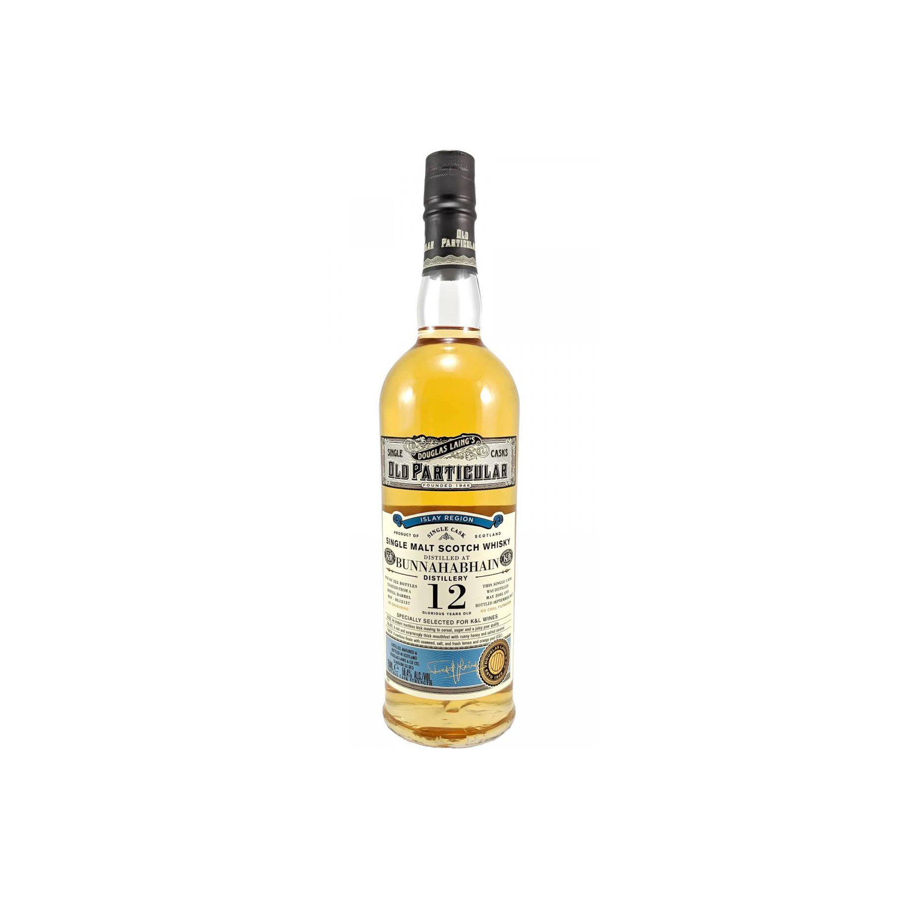 Bunnahabhain Old Particular 2005 12 Years Single Malt Whisky
