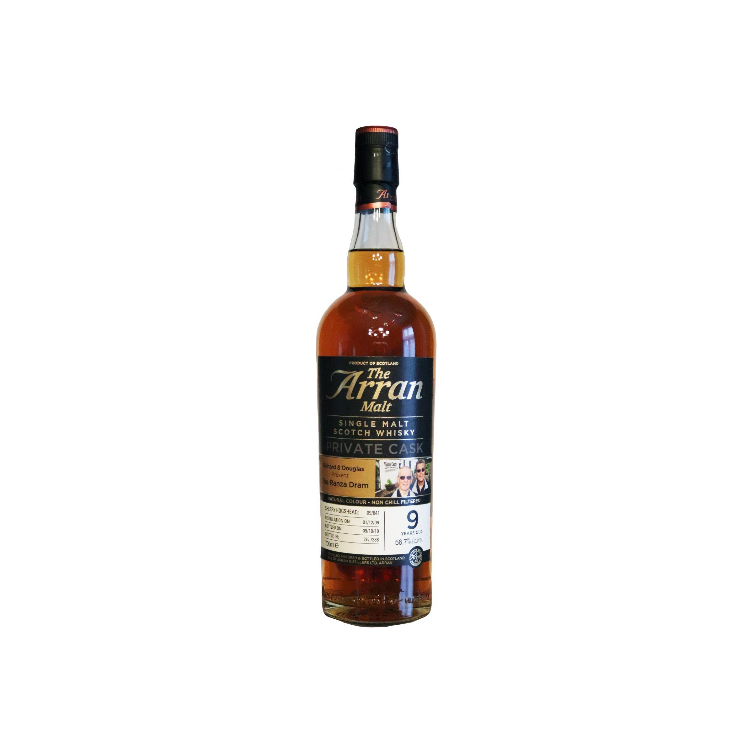 Arran Private Cask 2009 9 Years Single Malt Whisky