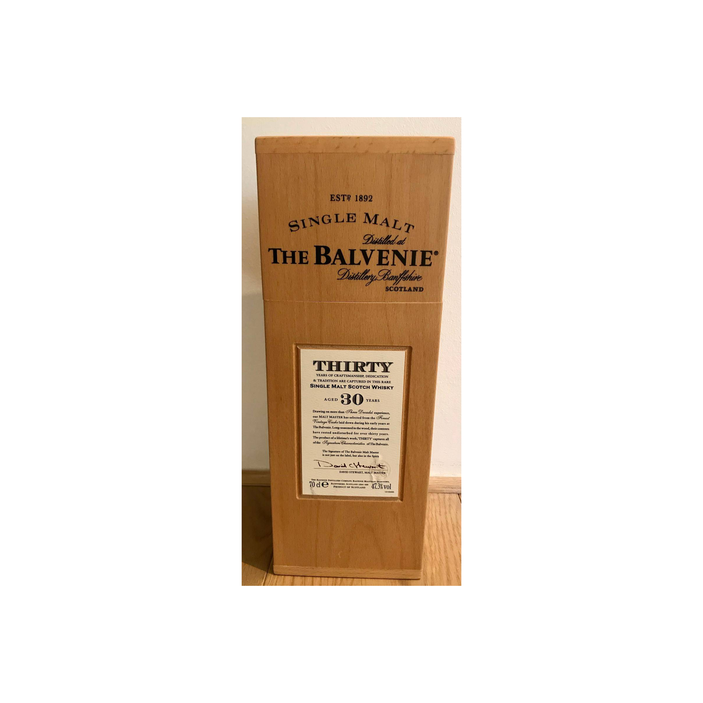 The Balvenie 30 Years Single Malt Whisky 3