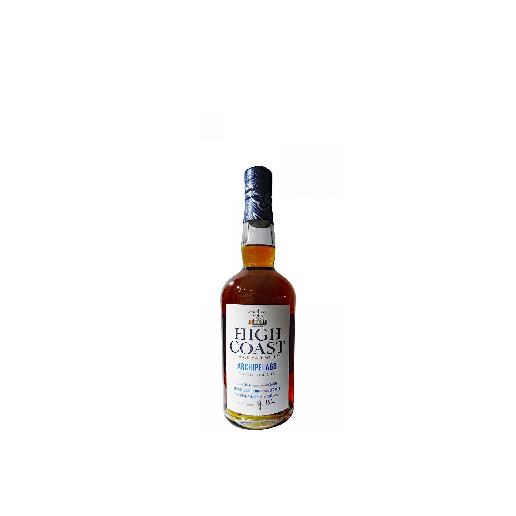 High Coast 2012 7 Years Single Malt Whisky