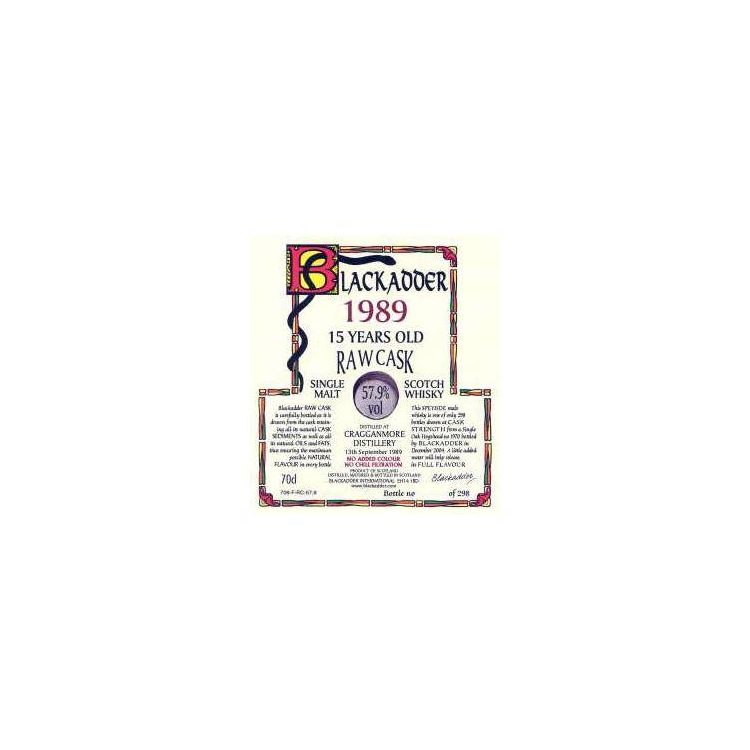 Cragganmore Raw Cask 1989 15 Years Single Malt Whisky 2