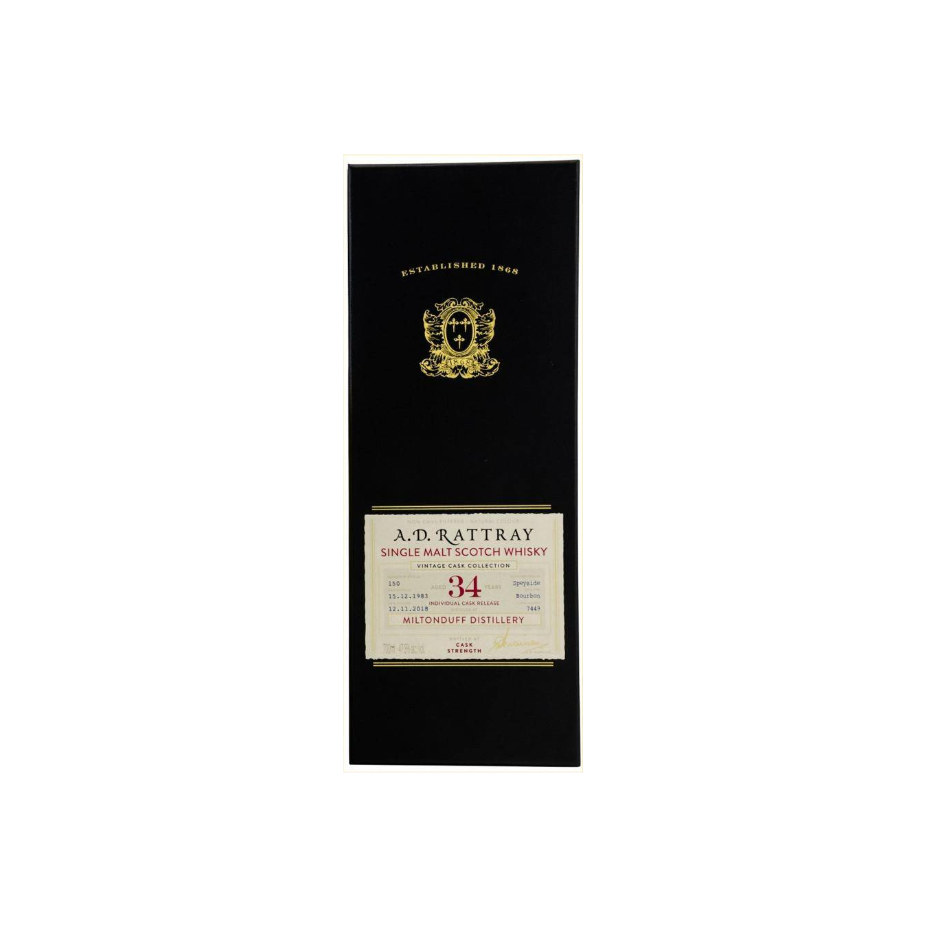 Miltonduff 1983 34 Years Single Malt Whisky 3