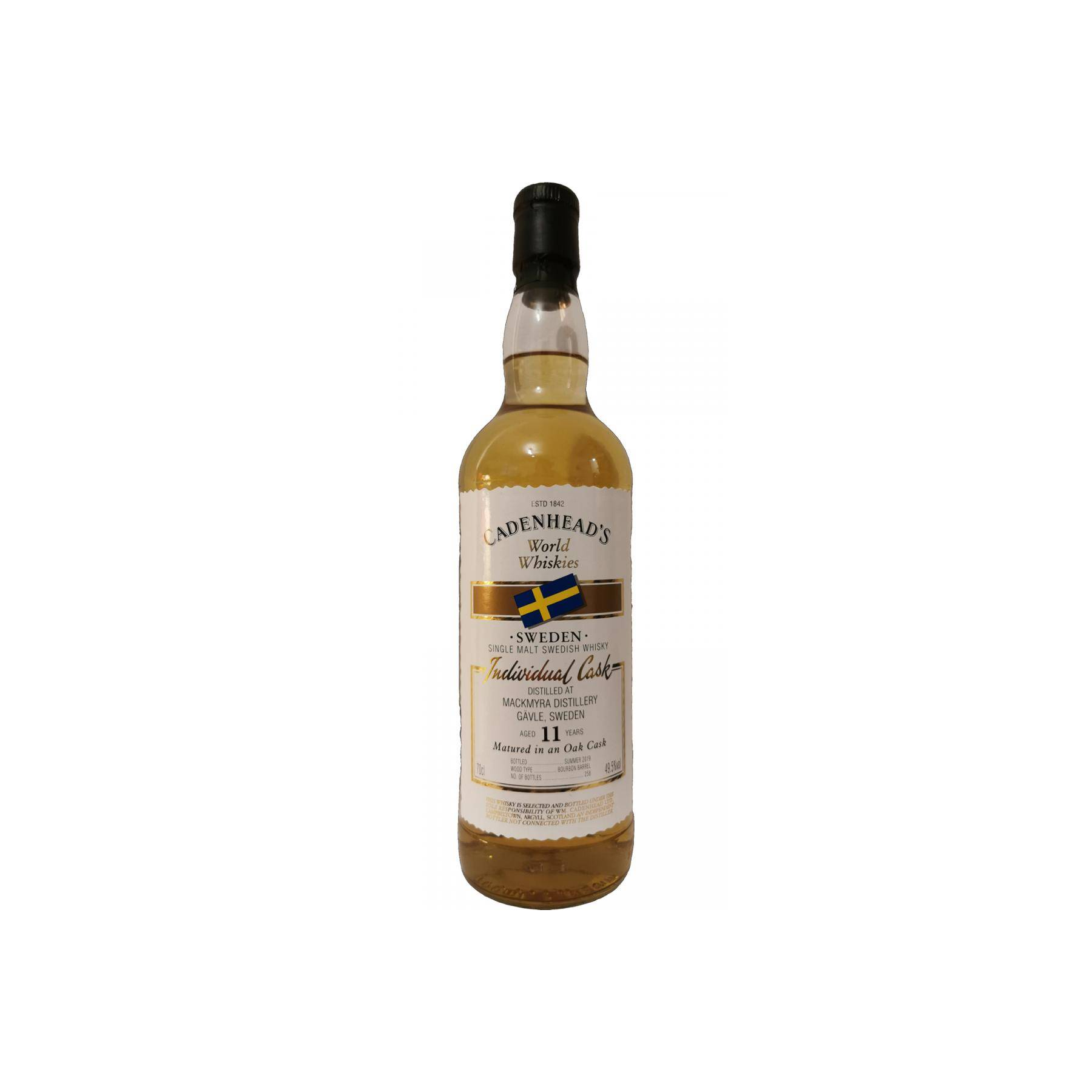 Mackmyra 2007 11 Years Single Malt Whisky