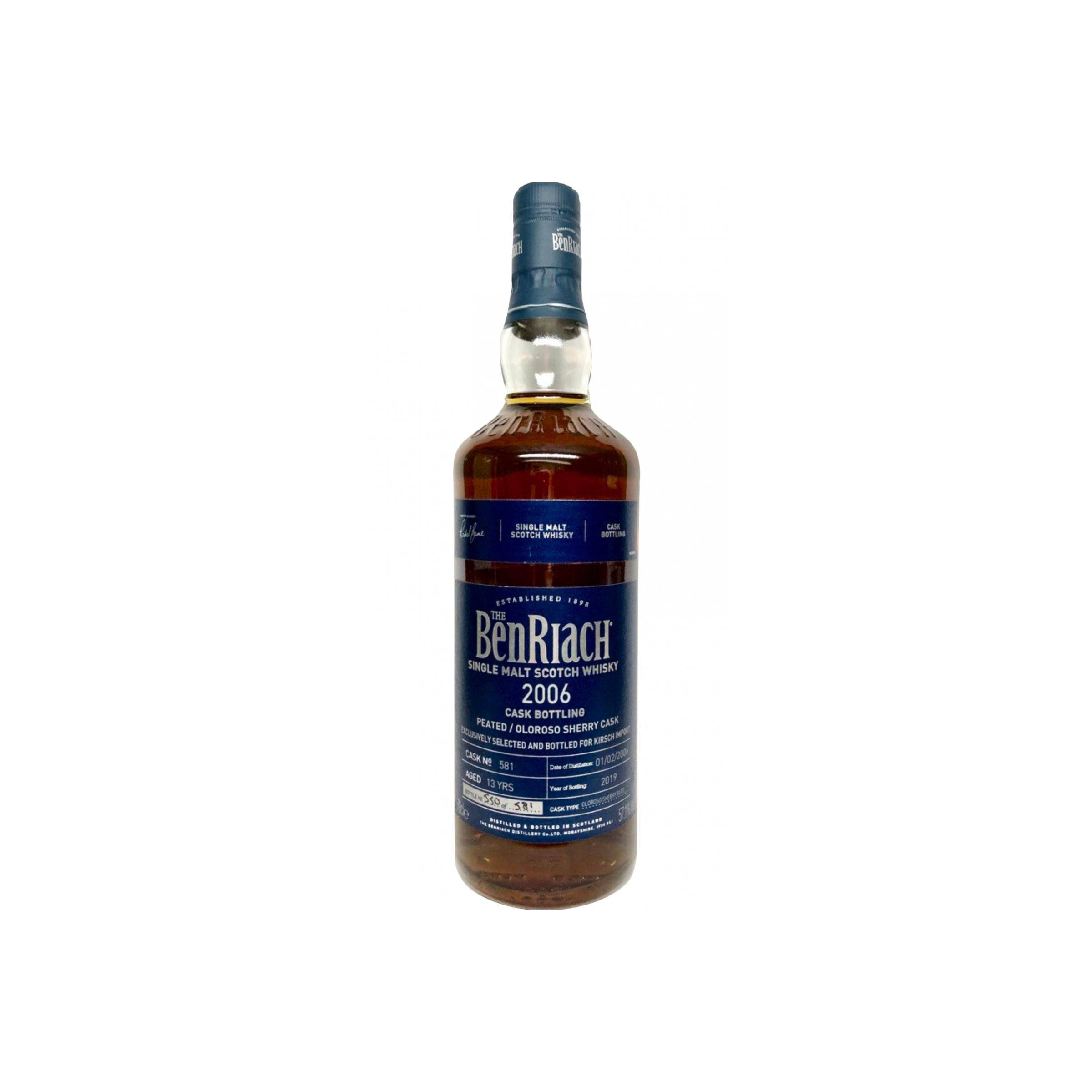 BenRiach Single Cask 2006 13 Years Single Malt Whisky