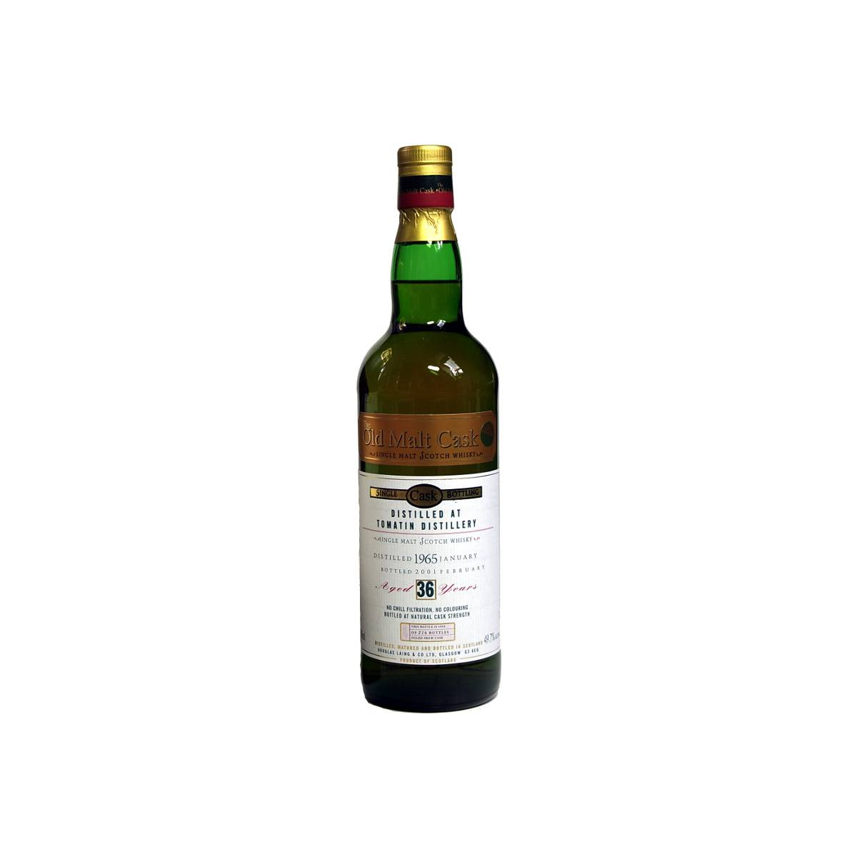 Tomatin Old Malt Cask 1965 36 Years Single Malt Whisky