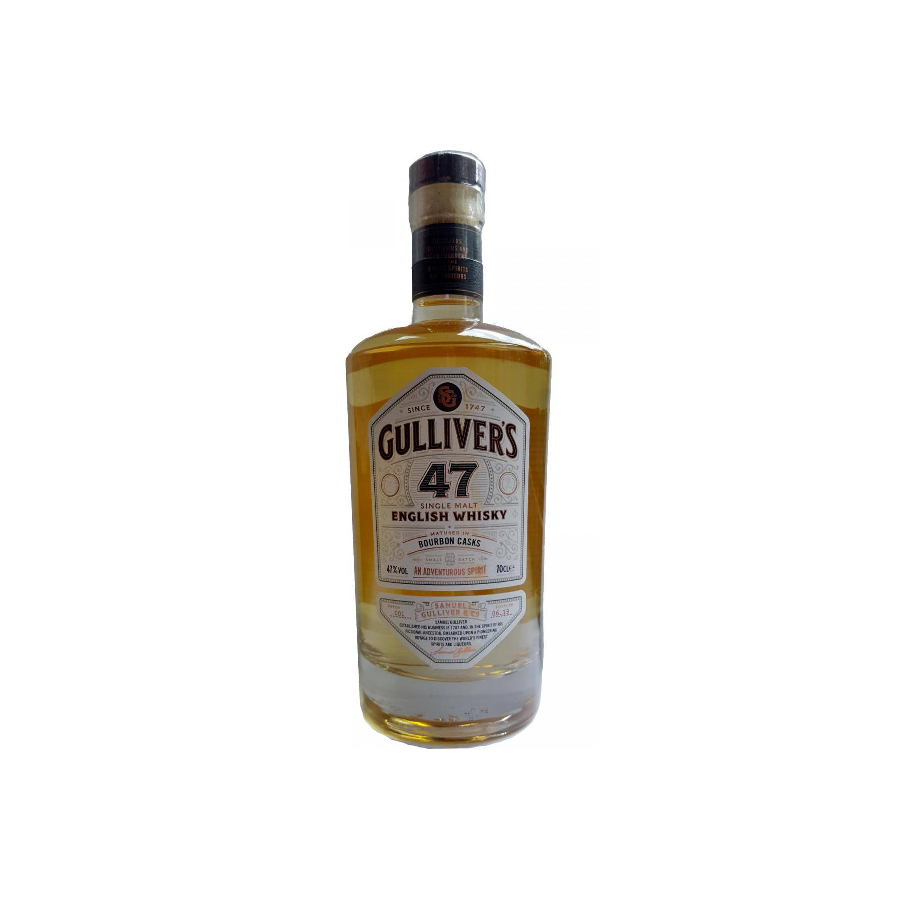 Gulliver's 47 2015 - Single Malt English Whisky SaGu