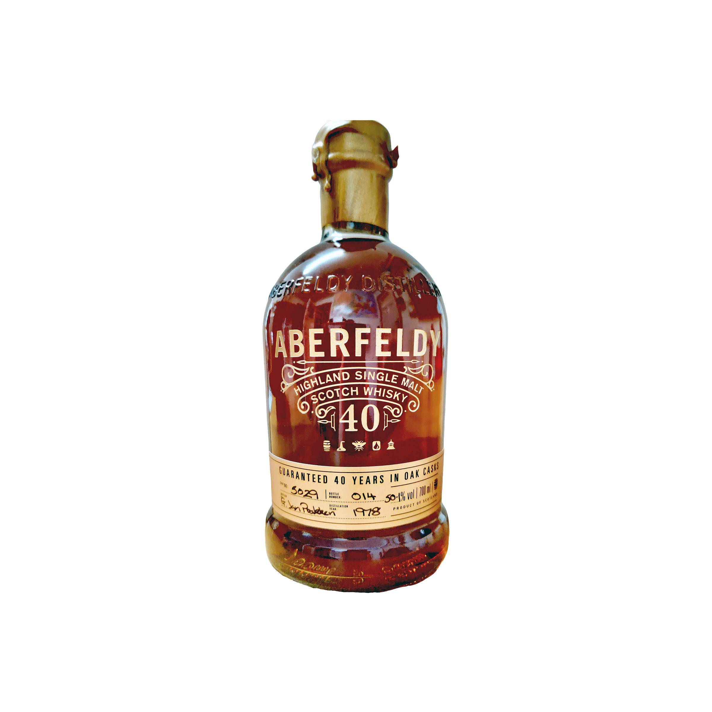 Aberfeldy 1978 40 Years Single Malt Whisky