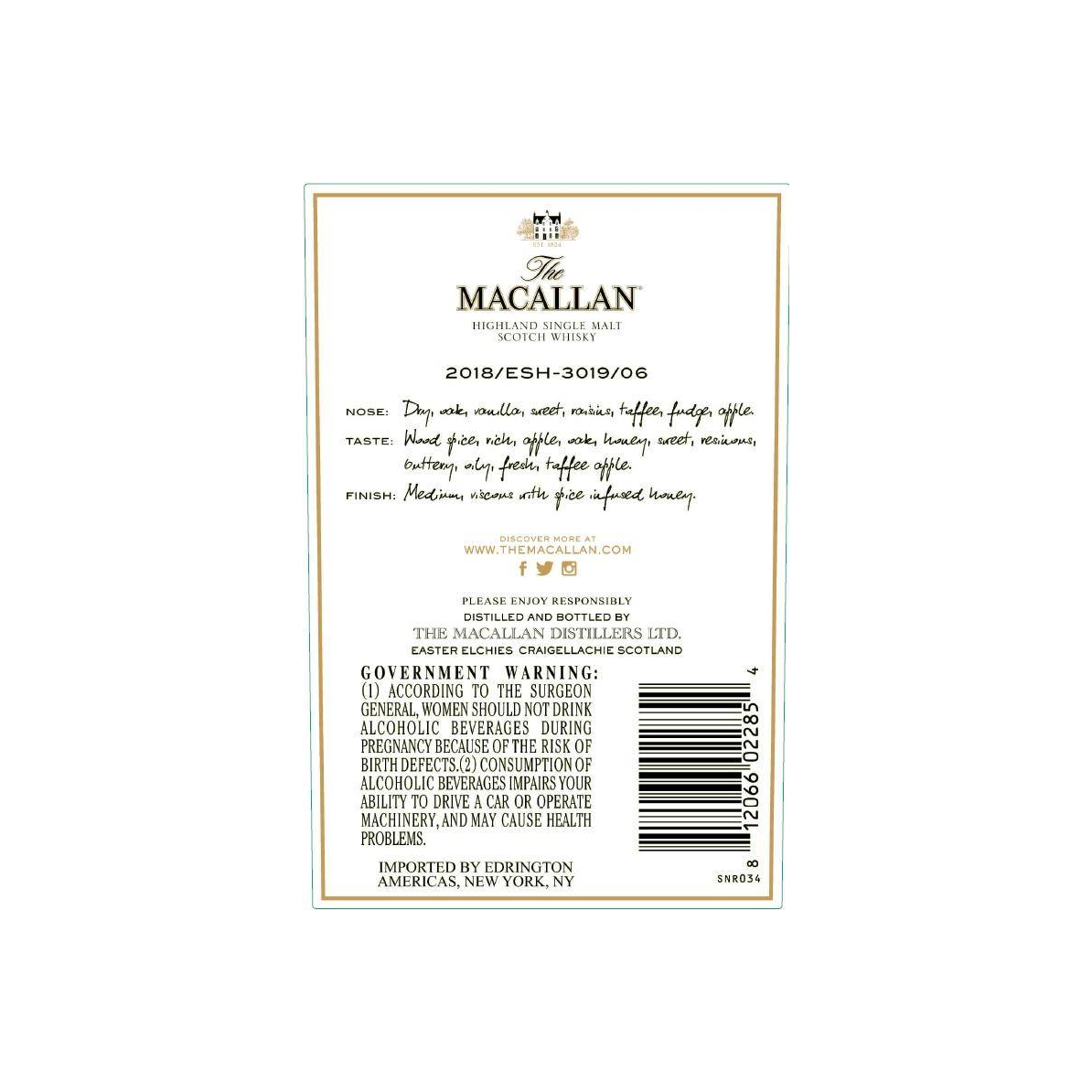 The Macallan 2002 16 Years Single Malt Whisky 3
