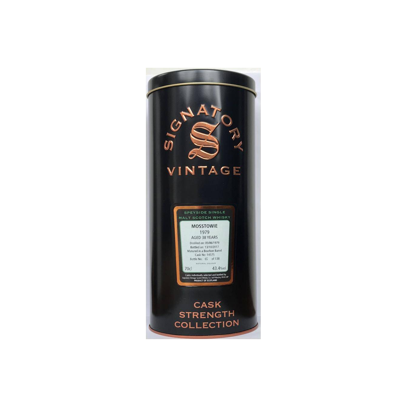 Signatory Vintage Cask Strength Collection 1979 38 Years Single Malt Whisky 3
