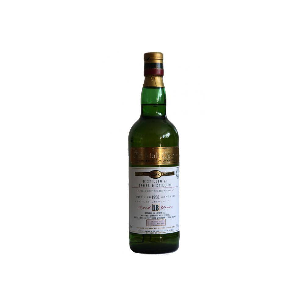 Brora Old Malt Cask 1981 18 Years Single Malt Whisky
