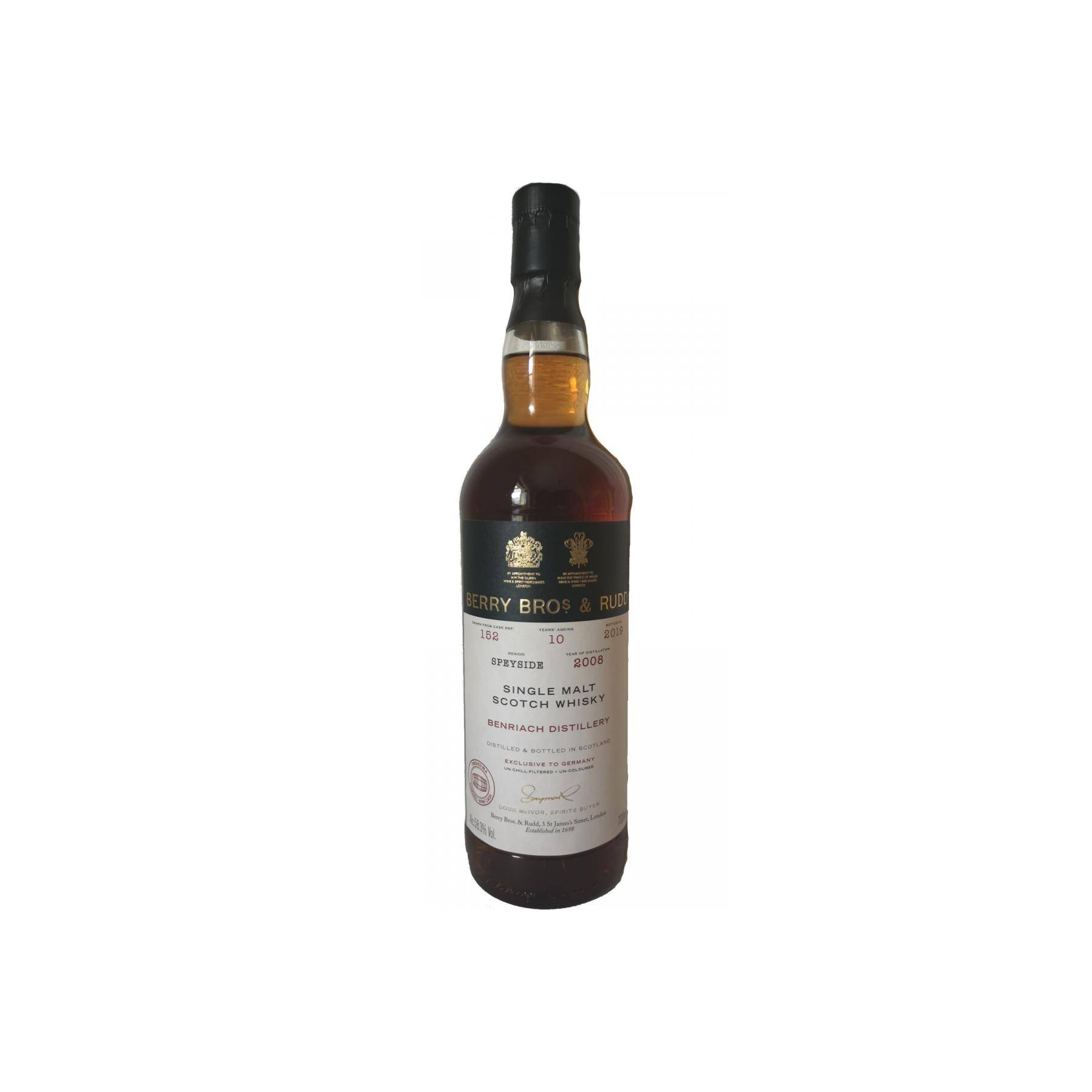 BenRiach 2008 10 Years Single Malt Whisky
