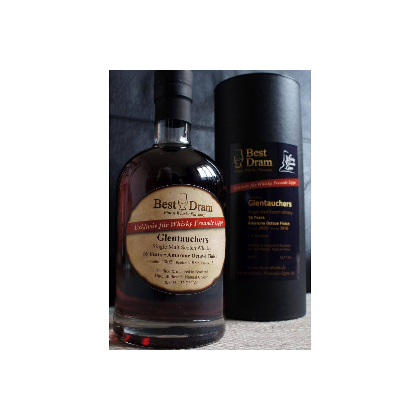 Glentauchers 2002 16 Years Single Malt Whisky 3