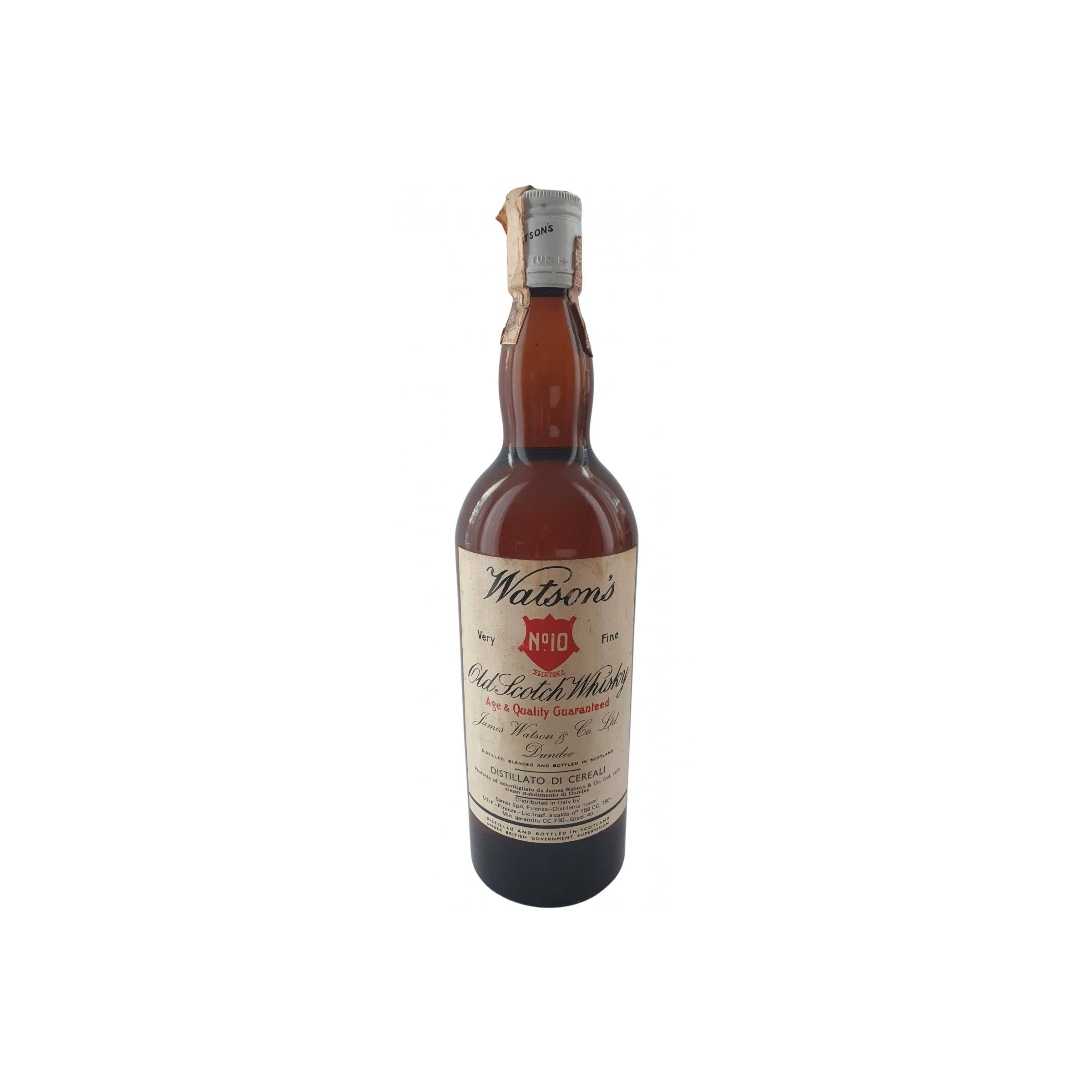 Watson's No. 10 Very Fine Old Scotch Whisky