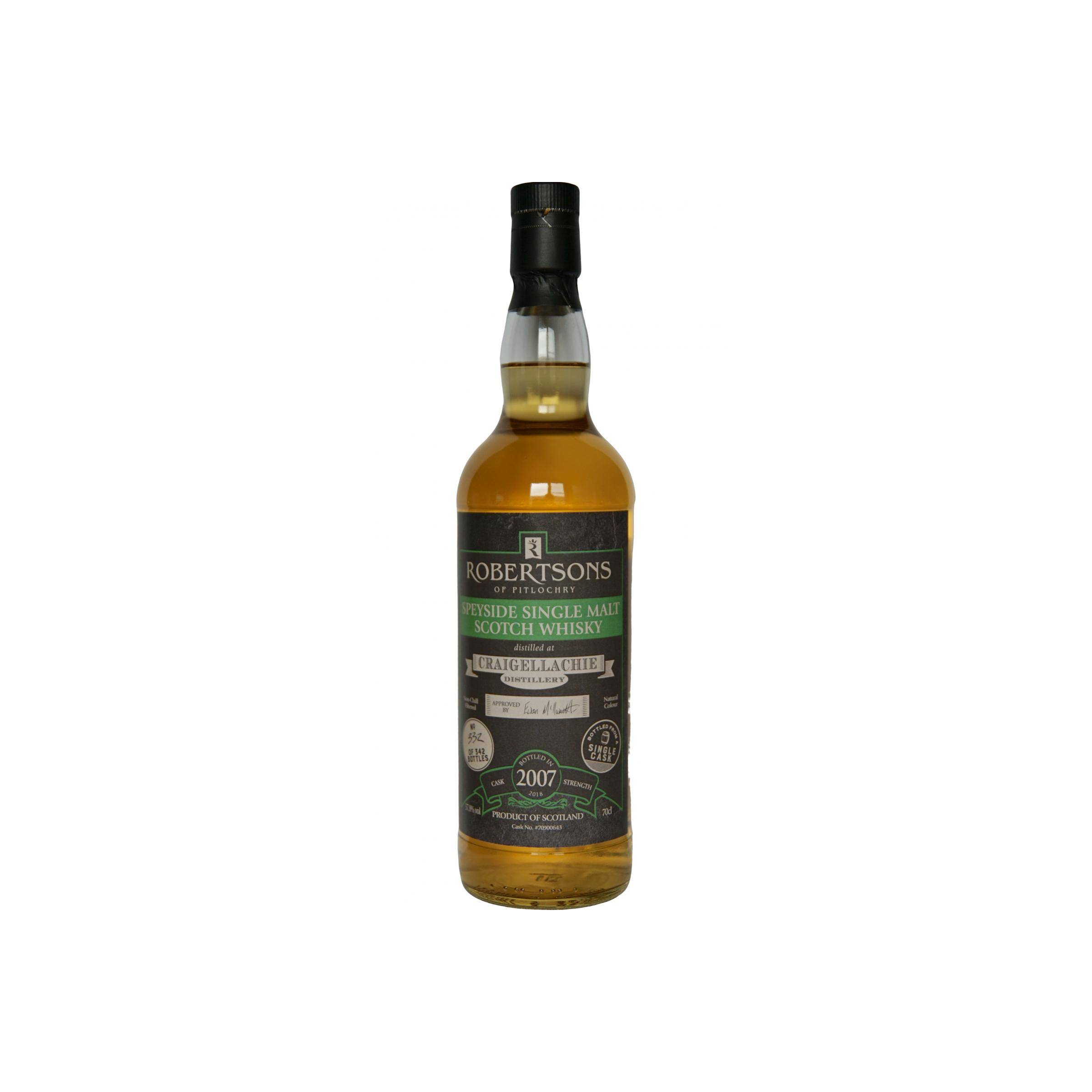 Craigellachie 2007 11 Years Single Malt Whisky