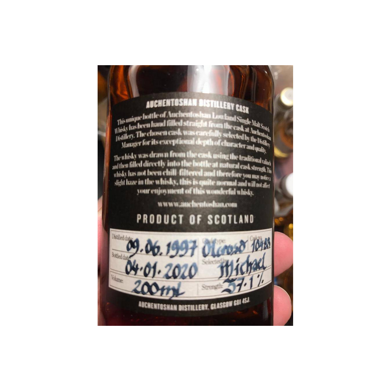 Auchentoshan 1997 22 Years Single Malt Whisky