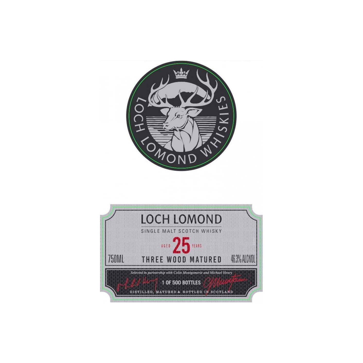 Loch Lomond 25 Years Single Malt Whisky
