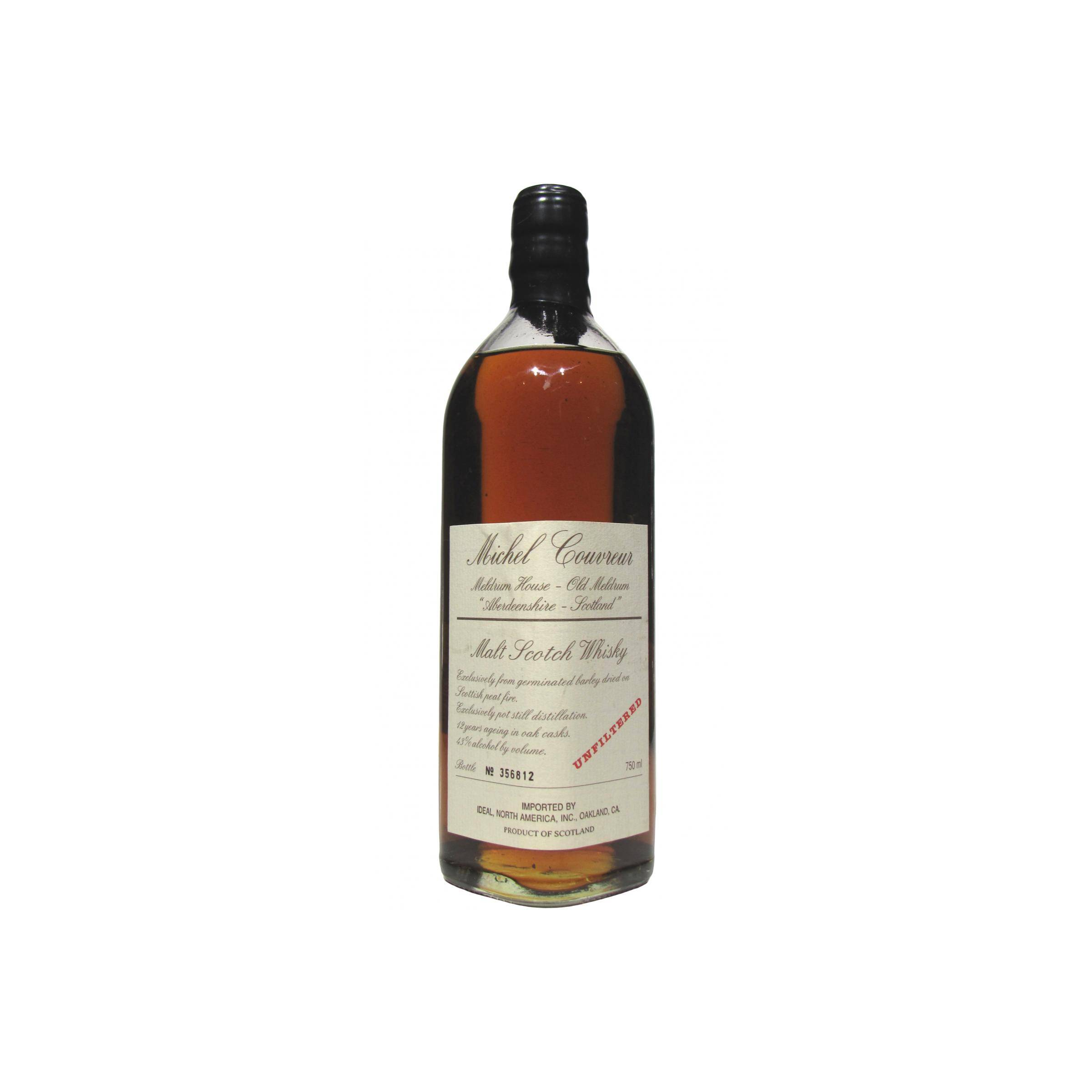 Michel Couvreur 12 Years Single Malt Whisky
