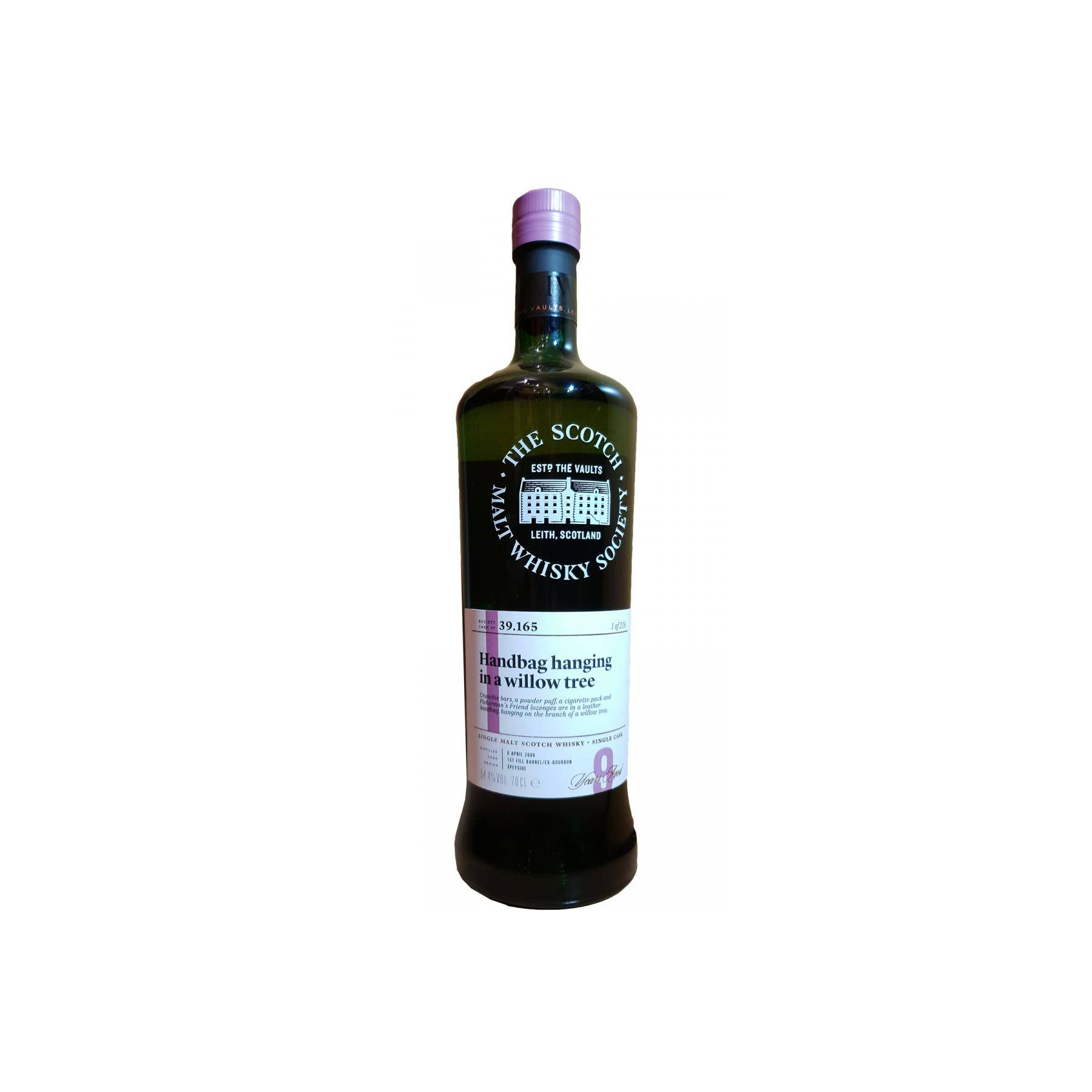 The Scotch Malt Whisky Society 2009 9 Years Single Malt Whisky