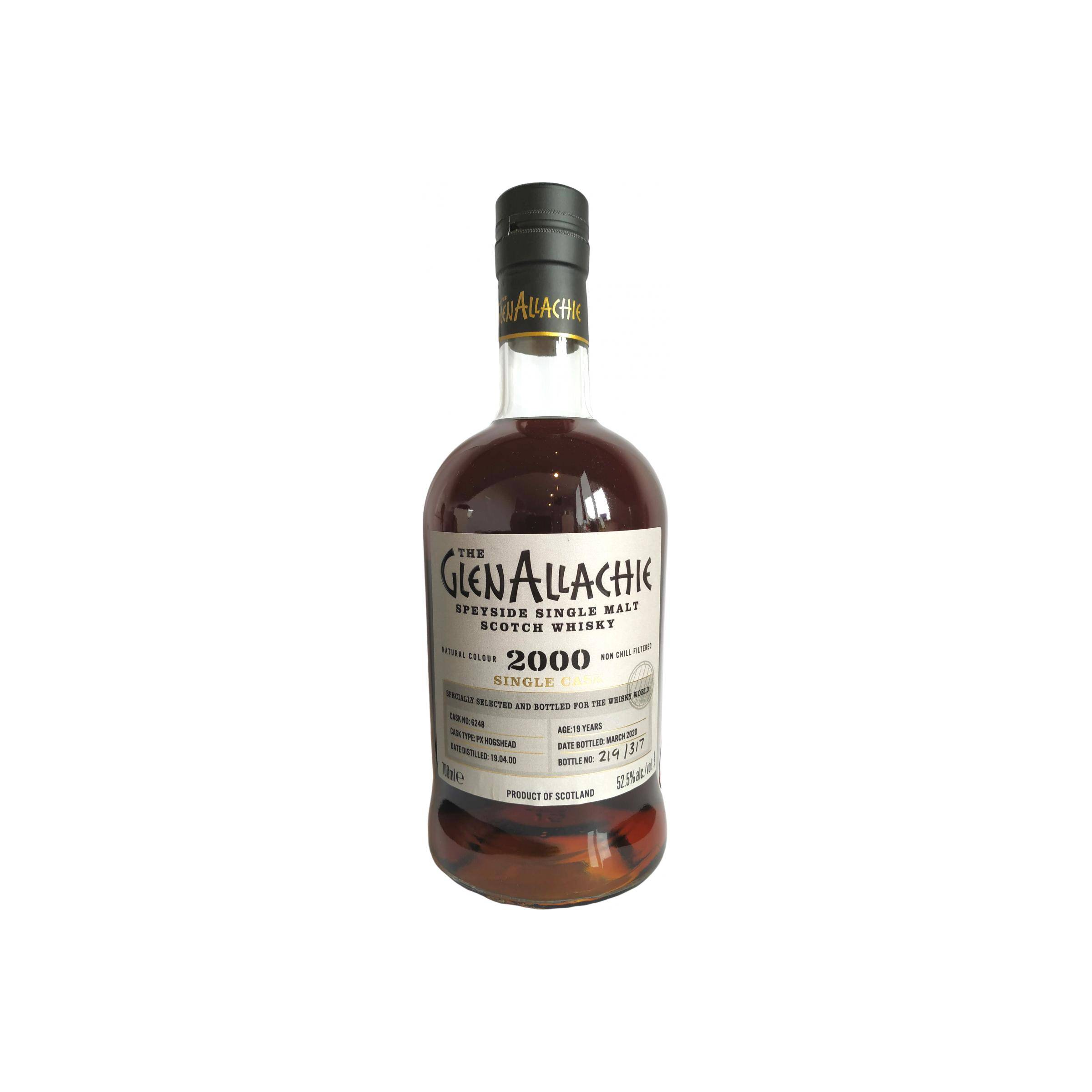 The GlenAllachie 2000 19 Years Single Malt Whisky