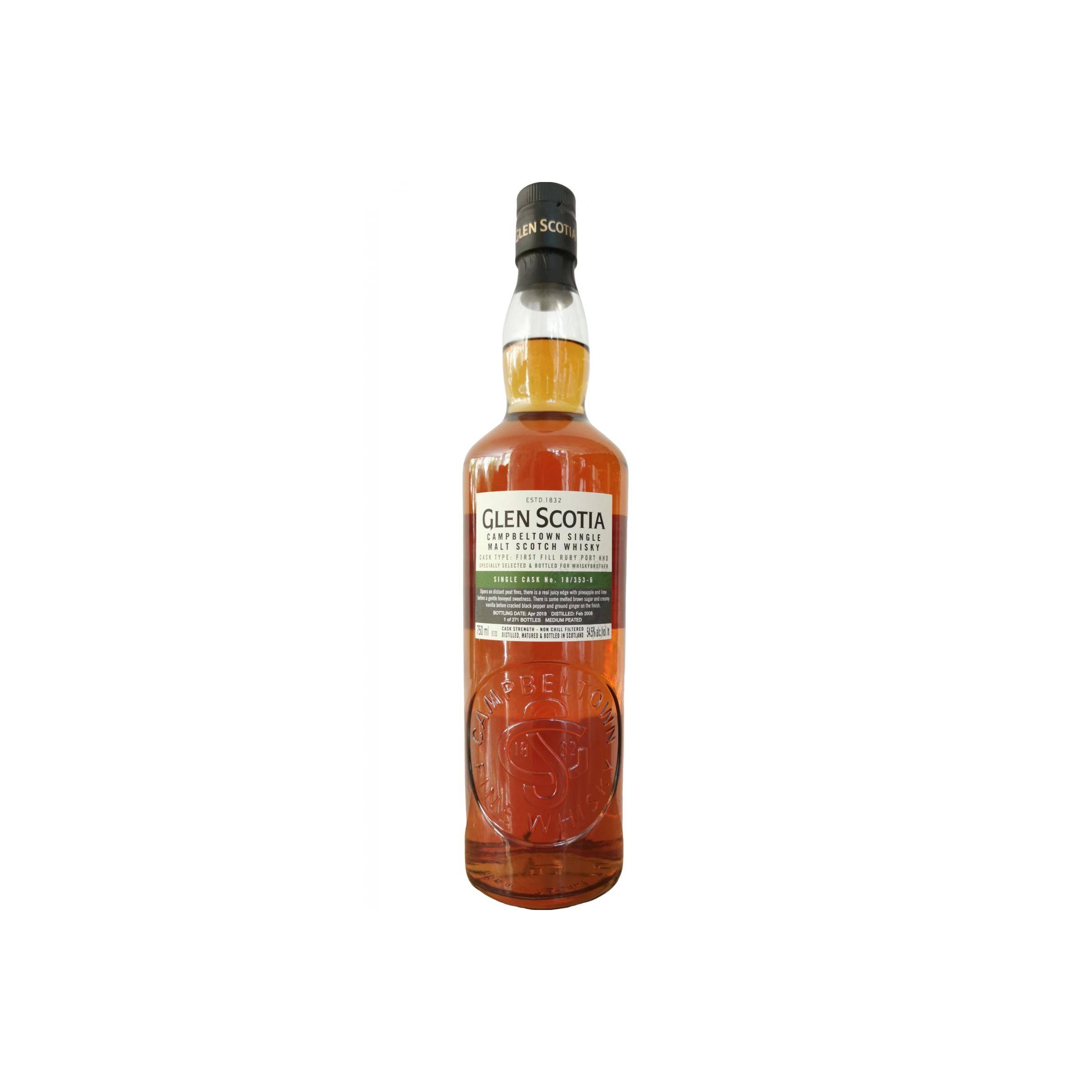 Glen Scotia Single Cask 2008 11 Years Single Malt Whisky