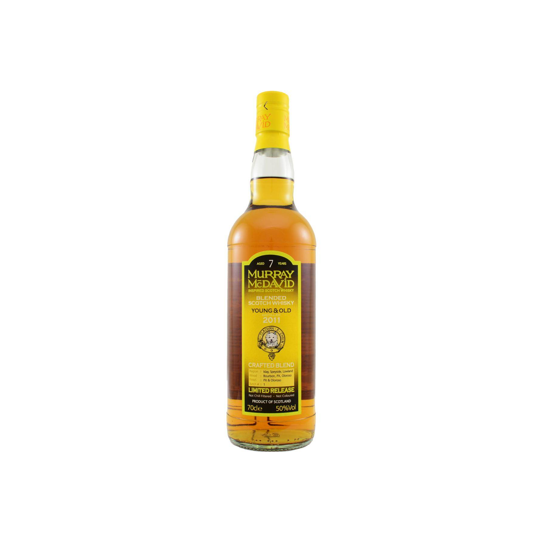 Murray McDavid 2011 7 Years Blended Whisky