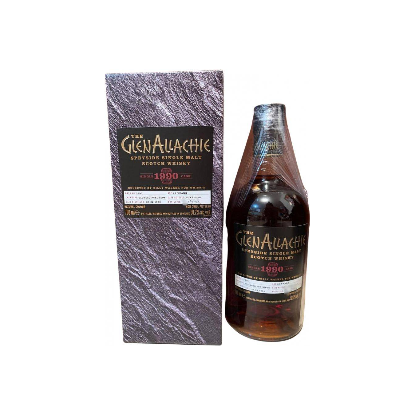 The GlenAllachie Single Cask 1990 29 Years Single Malt Whisky 3