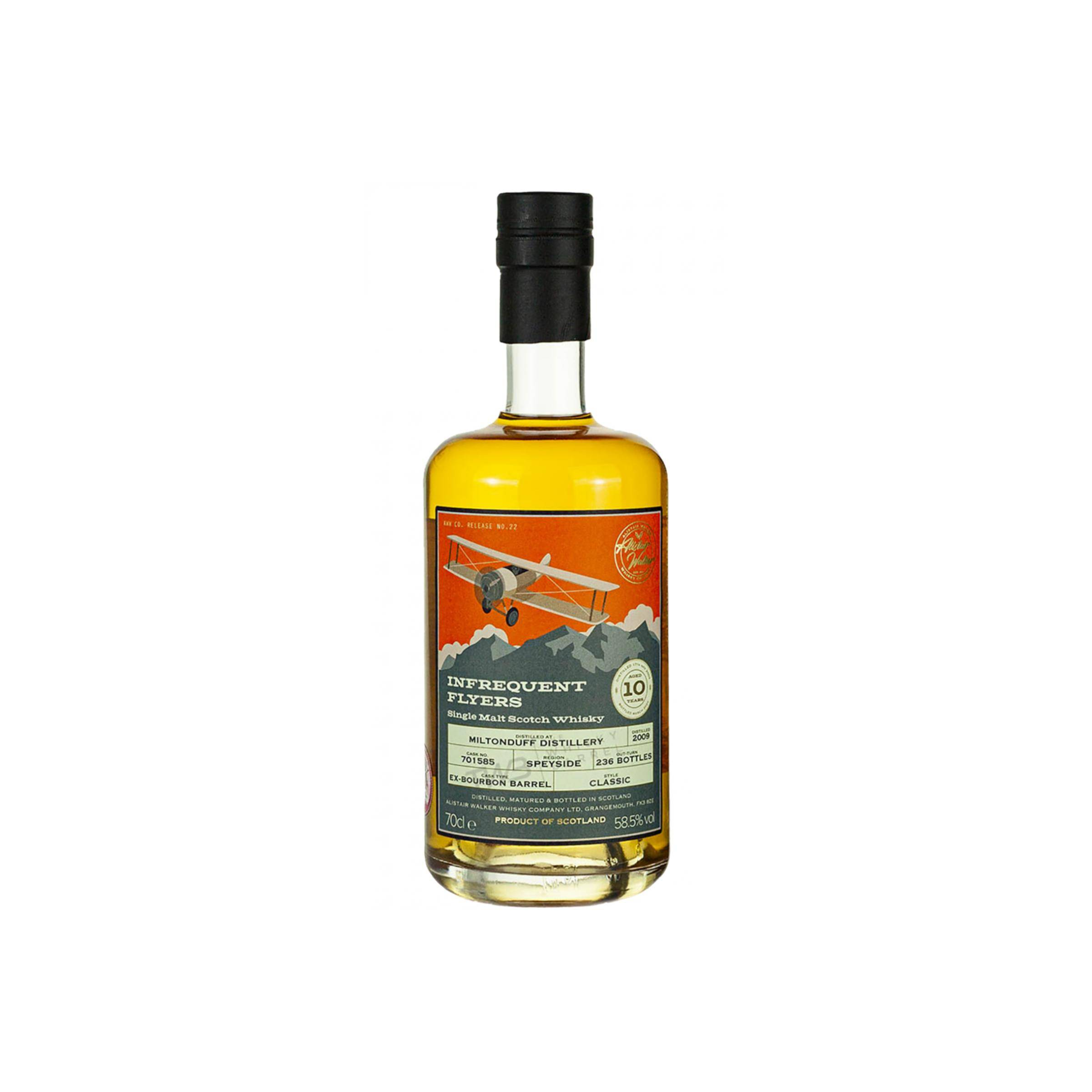 Miltonduff 2009 10 Years Single Malt Whisky