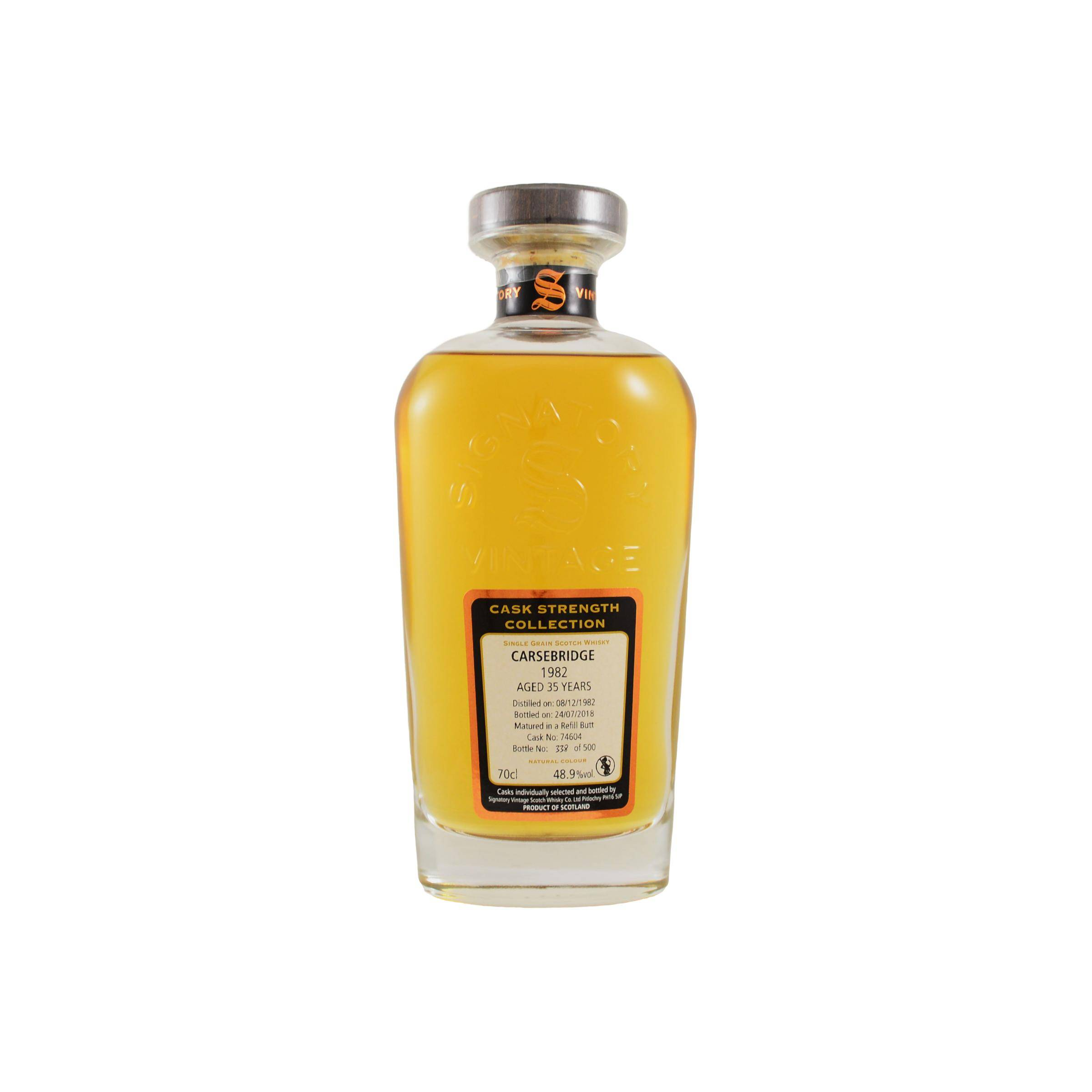 Carsebridge Cask Strength Collection 1982 35 Years Single Grain Whisky