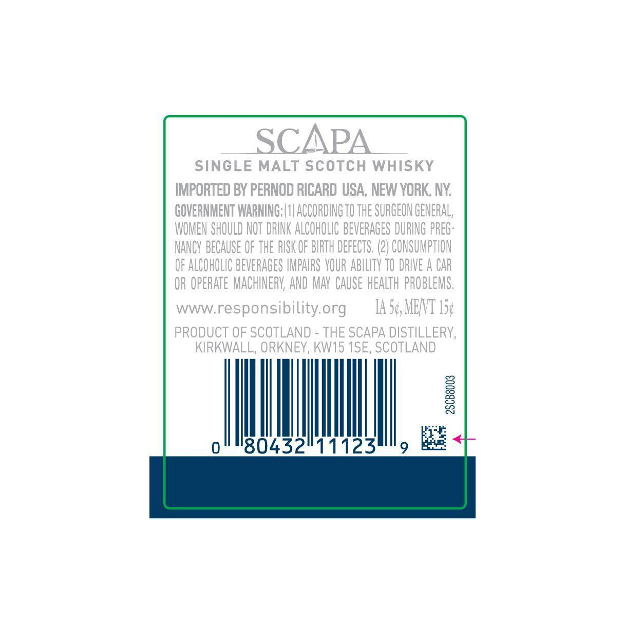 Scapa Single Malt Whisky 3