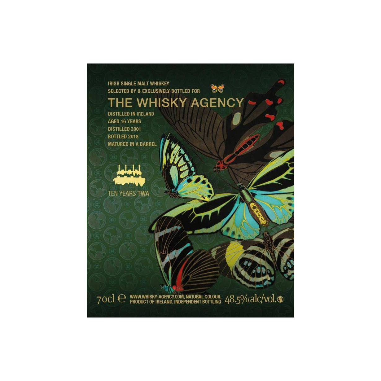 The Whisky Agency 2001 16 Years Single Malt Whisky 2