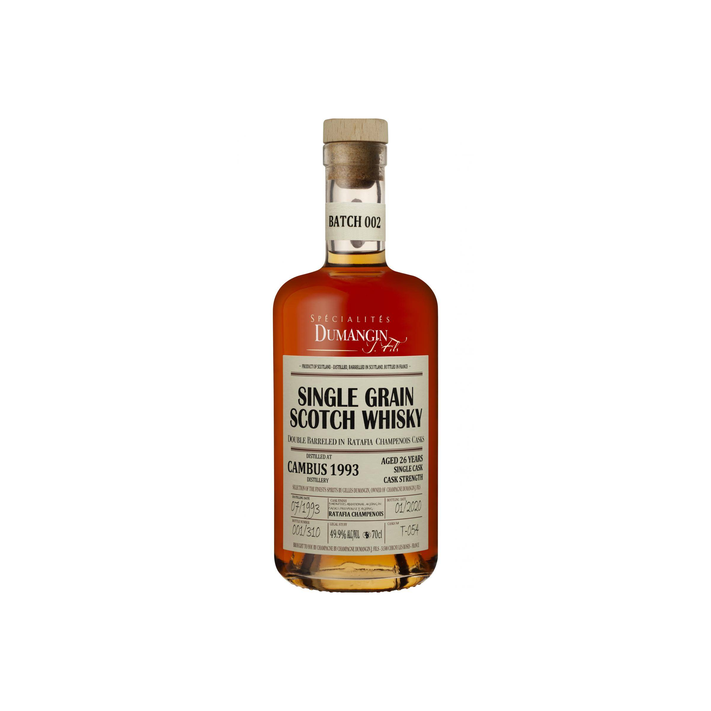 Cambus 1993 26 Years Single Grain Whisky