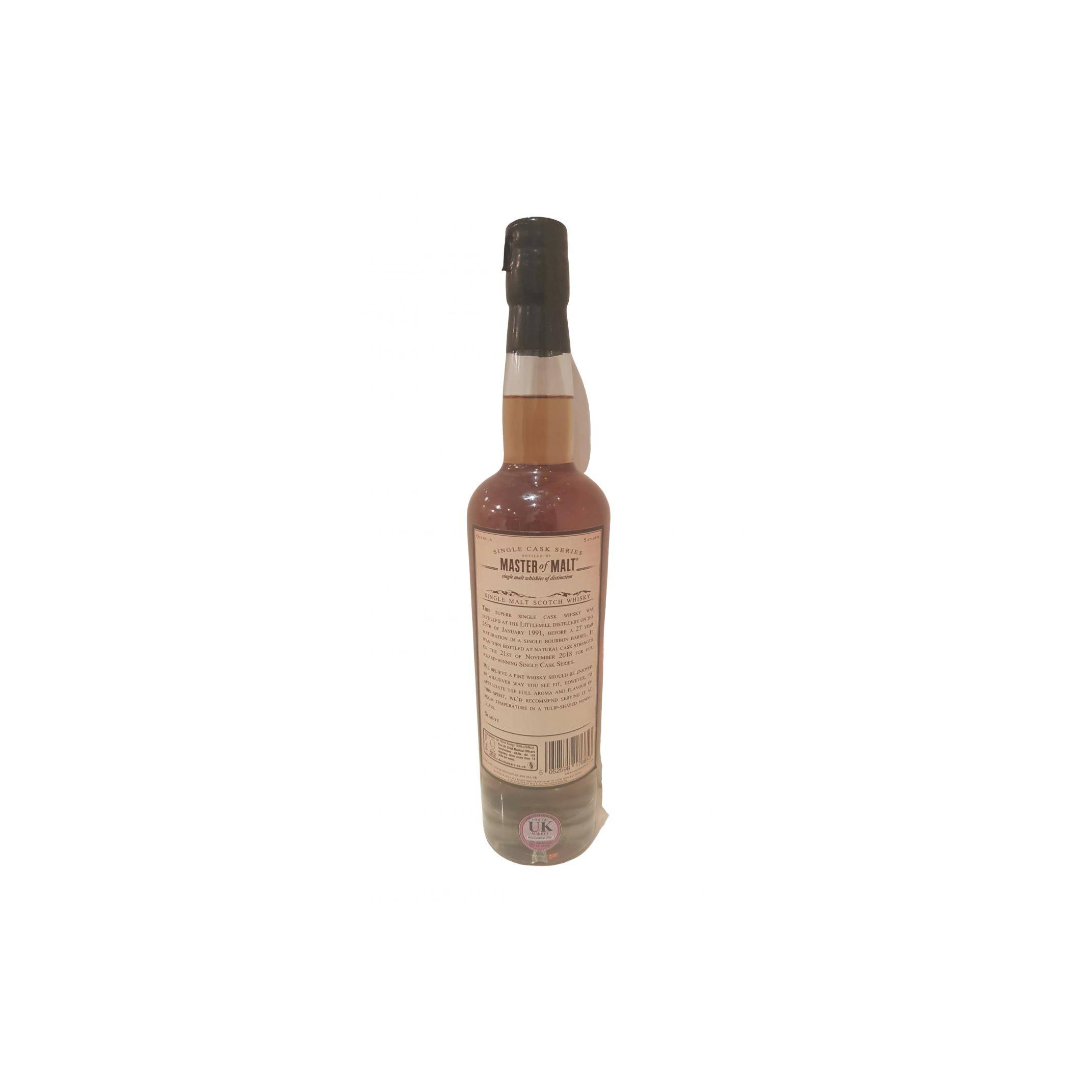 Littlemill Single Cask 1991 27 Years Single Malt Whisky 2