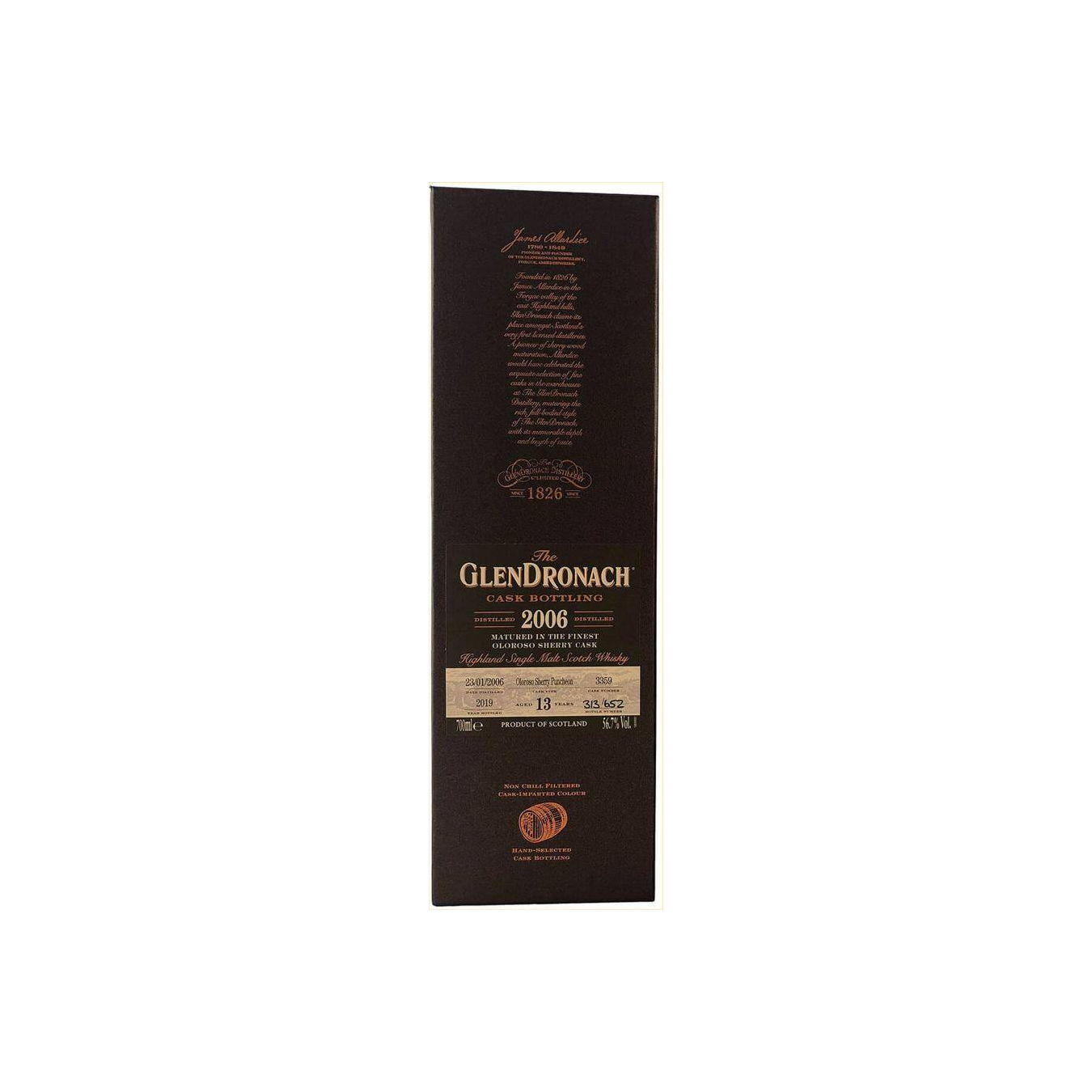 GlenDronach 2006 13 Years Single Malt Whisky 3