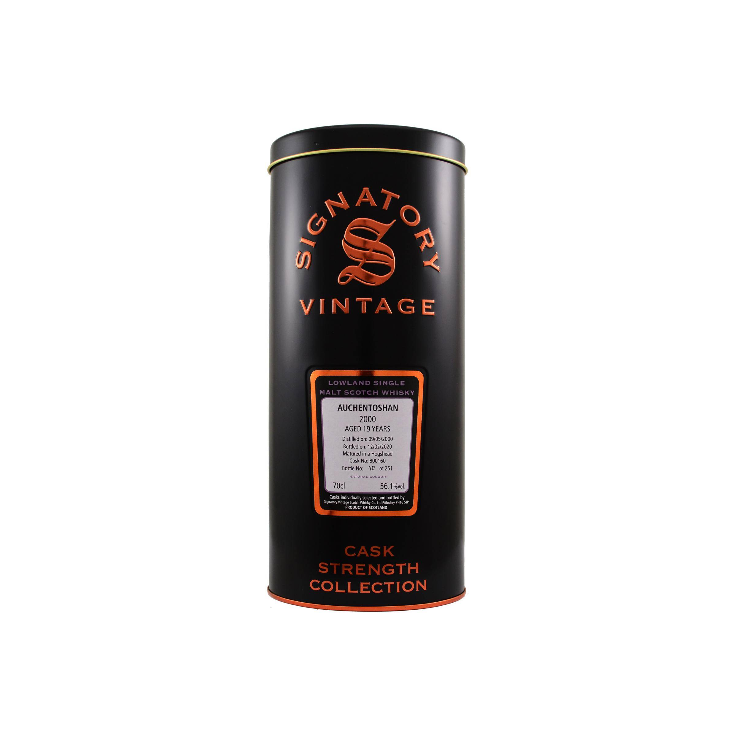 Auchentoshan Cask Strength Collection 2000 19 Years Single Malt Whisky 2