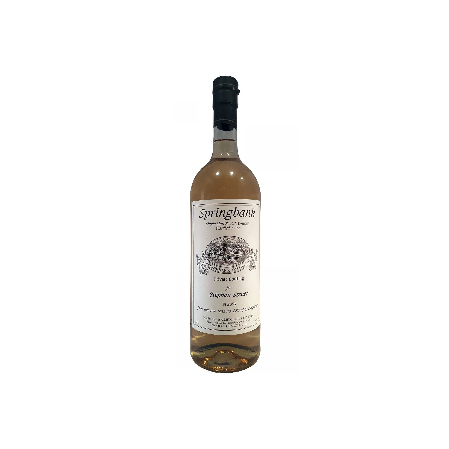 Springbank Private Bottling 1992 12 Years Single Malt Whisky