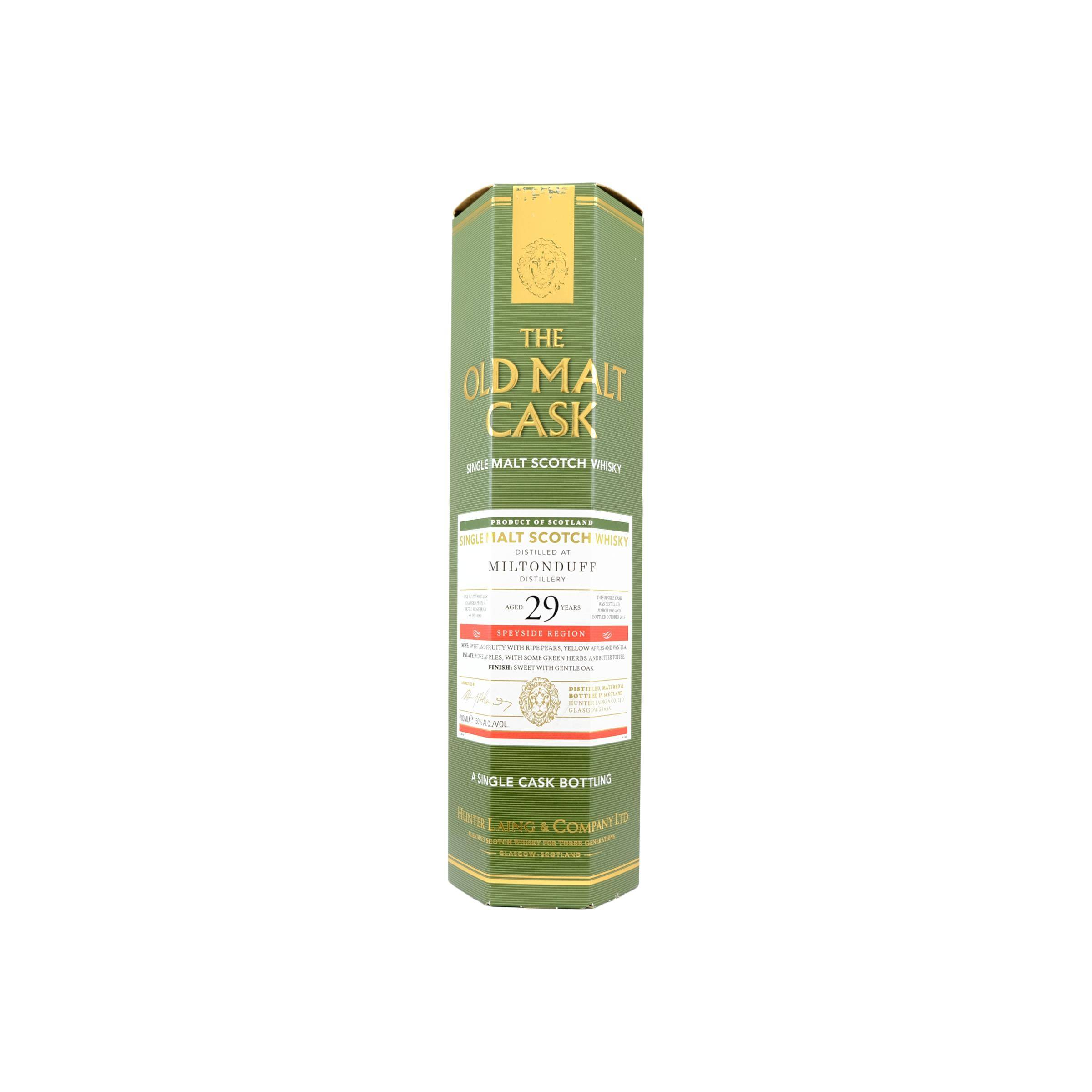 Miltonduff Old Malt Cask 1990 29 Years Single Malt Whisky 2