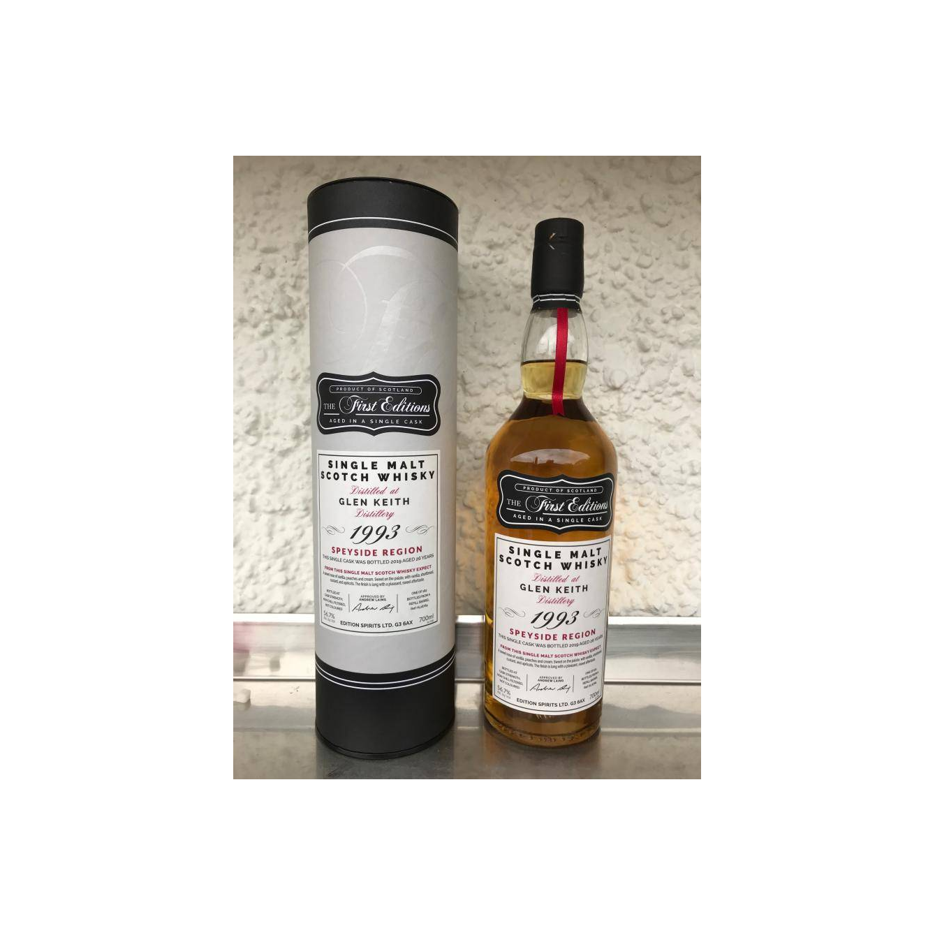 Glen Keith The First Editions 1993 26 Years Single Malt Whisky 2