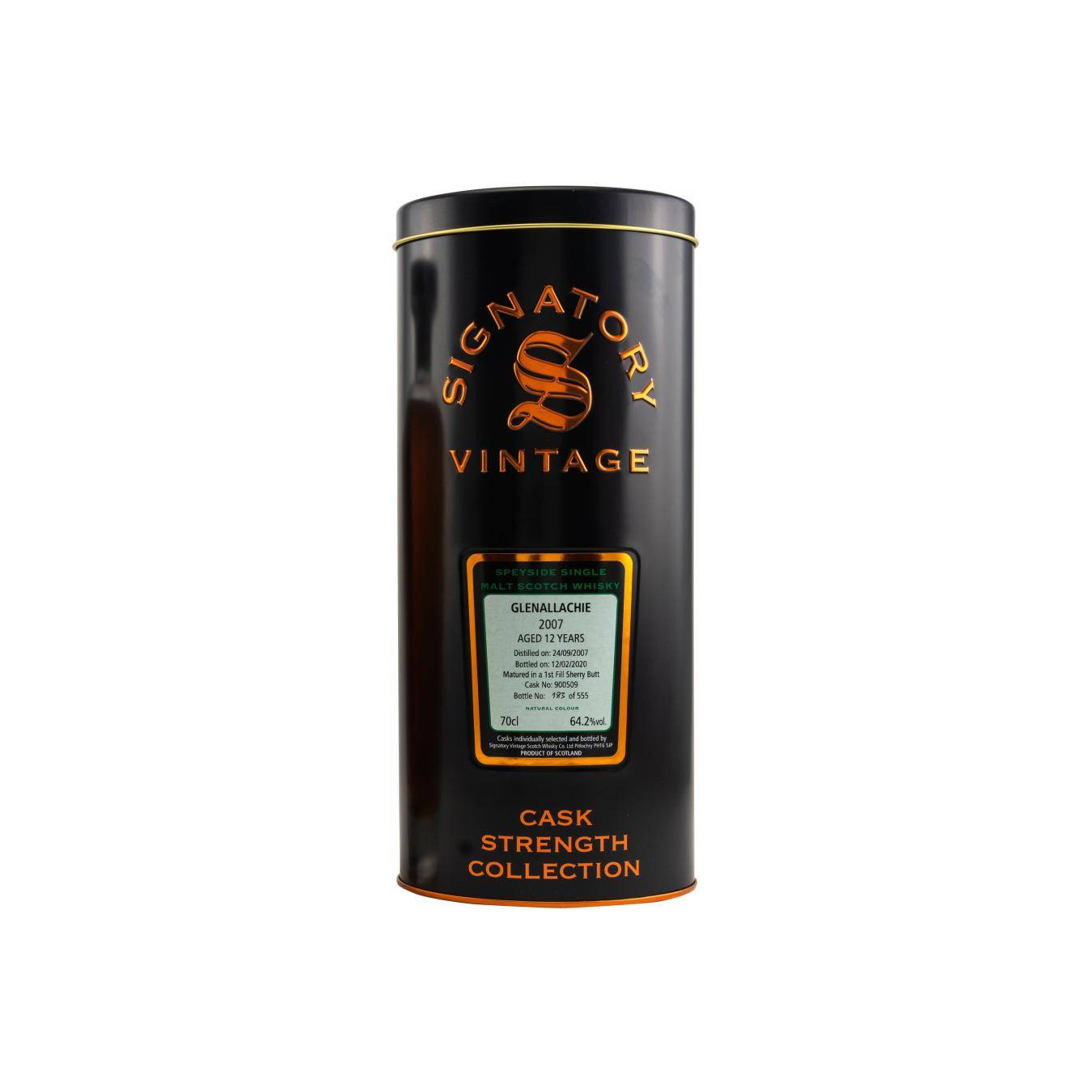 The GlenAllachie Cask Strength Collection 2007 12 Years Single Malt Whisky 2