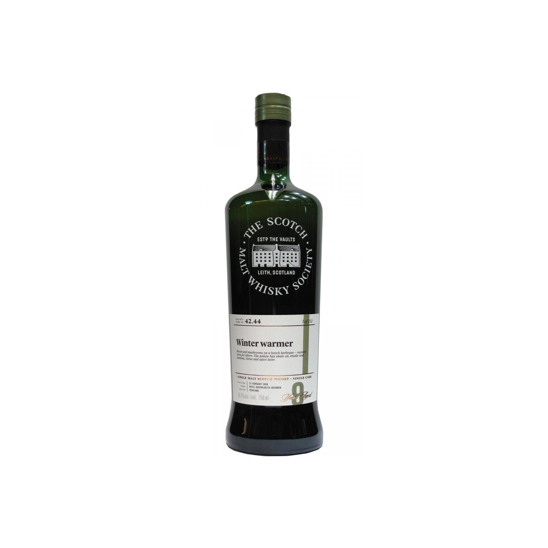 The Scotch Malt Whisky Society 2008 9 Years Single Malt Whisky