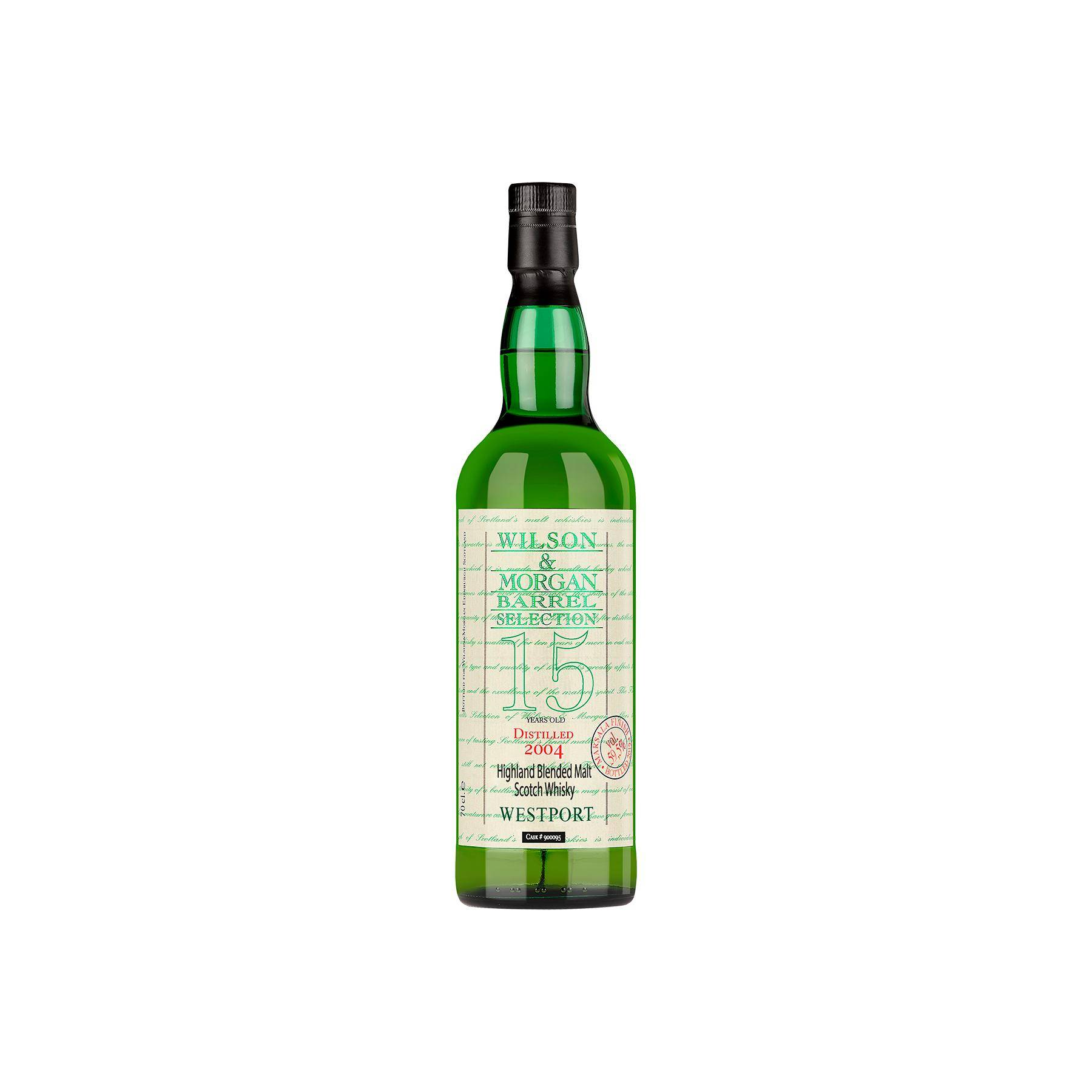 Wilson & Morgan Barrel Selection 2004 15 Years Blended Malt Whisky