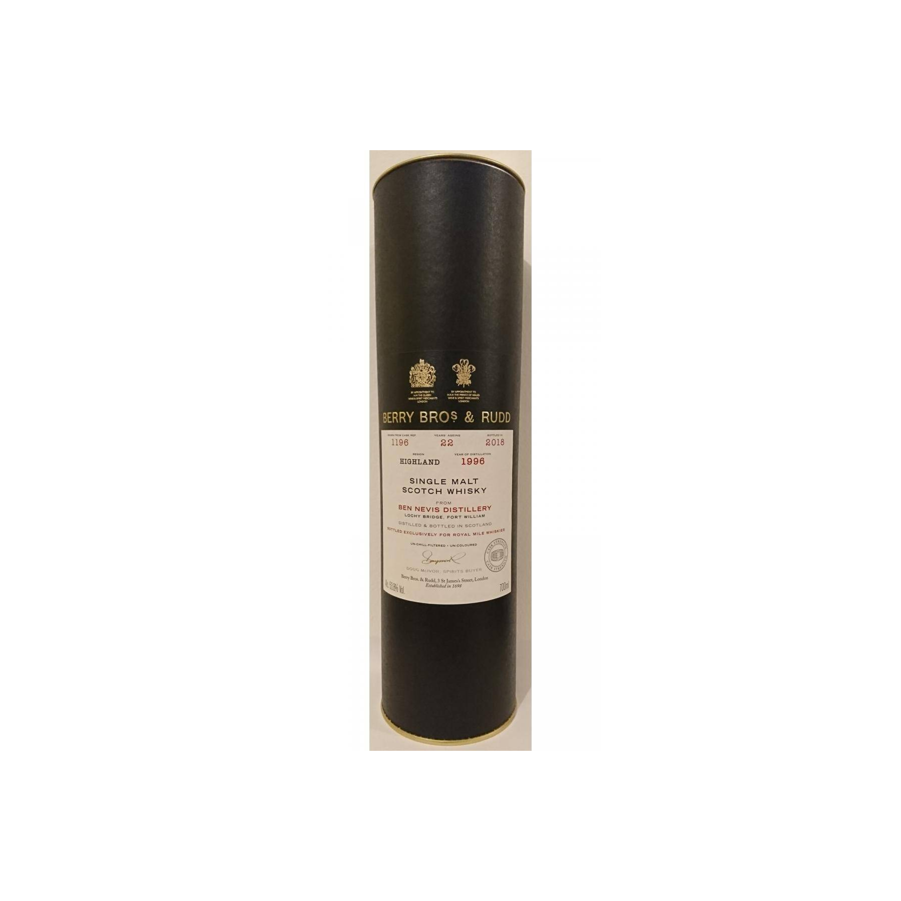 Ben Nevis 1996 22 Years Single Malt Whisky 3